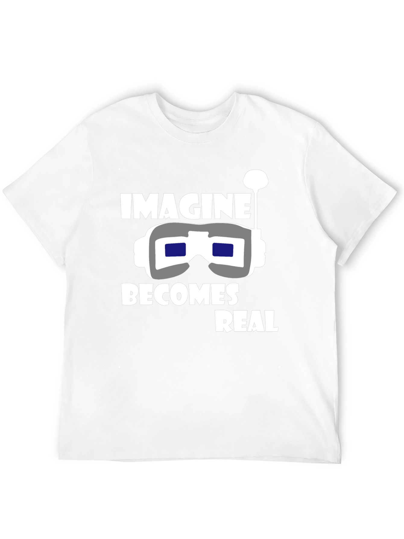 Imagine Becomes Real Black T-Shirt