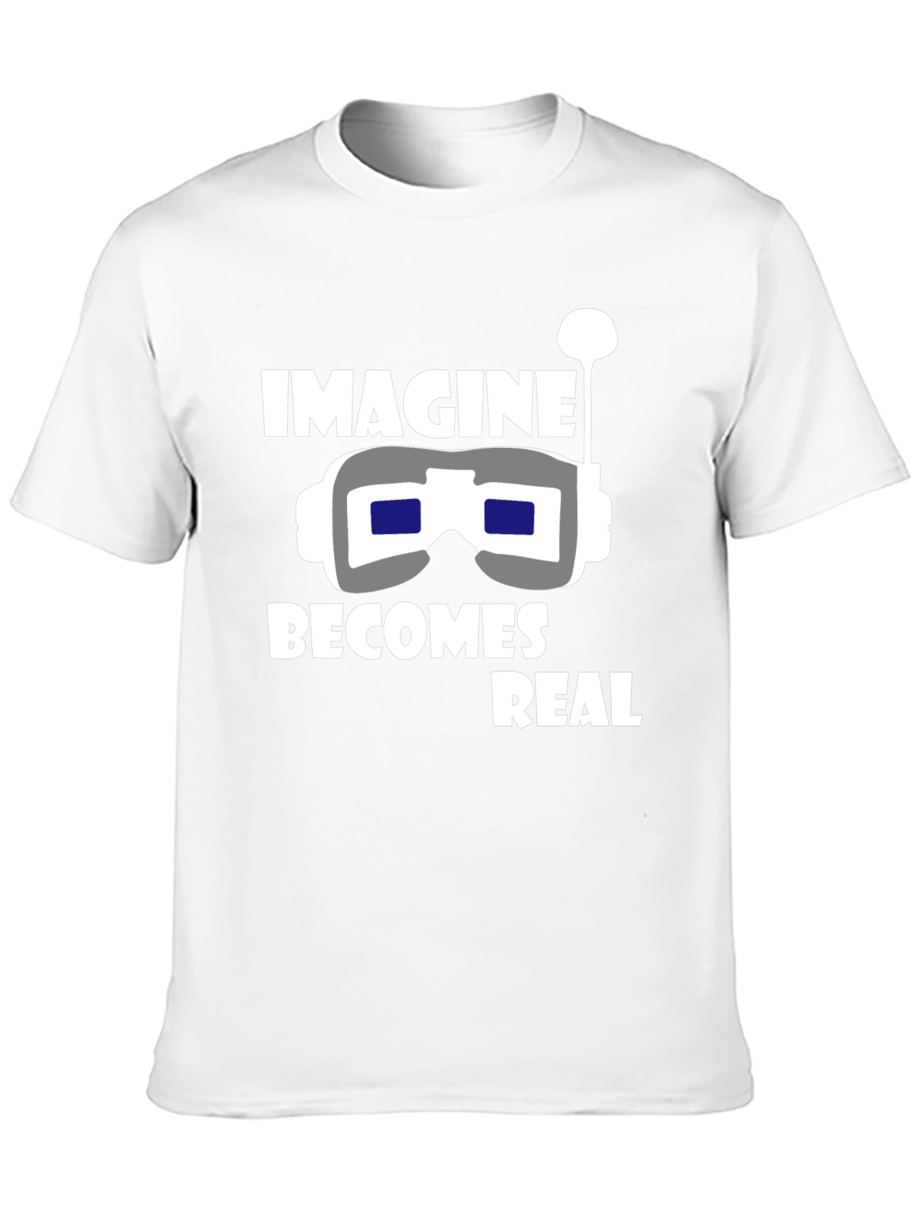 Imagine Becomes Real Black T-Shirt