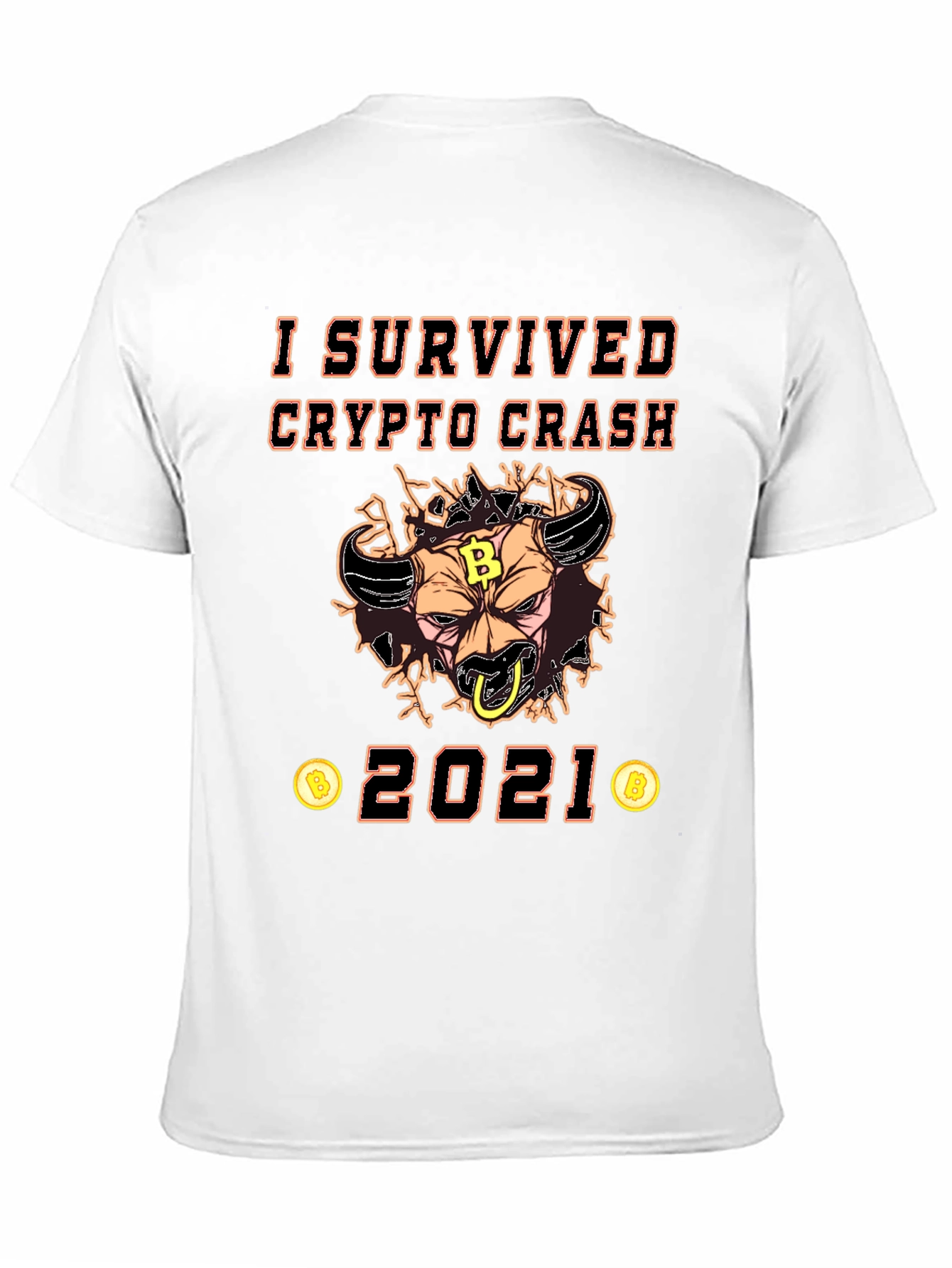 I Survived Crypto Crash 2021 T-Shirt