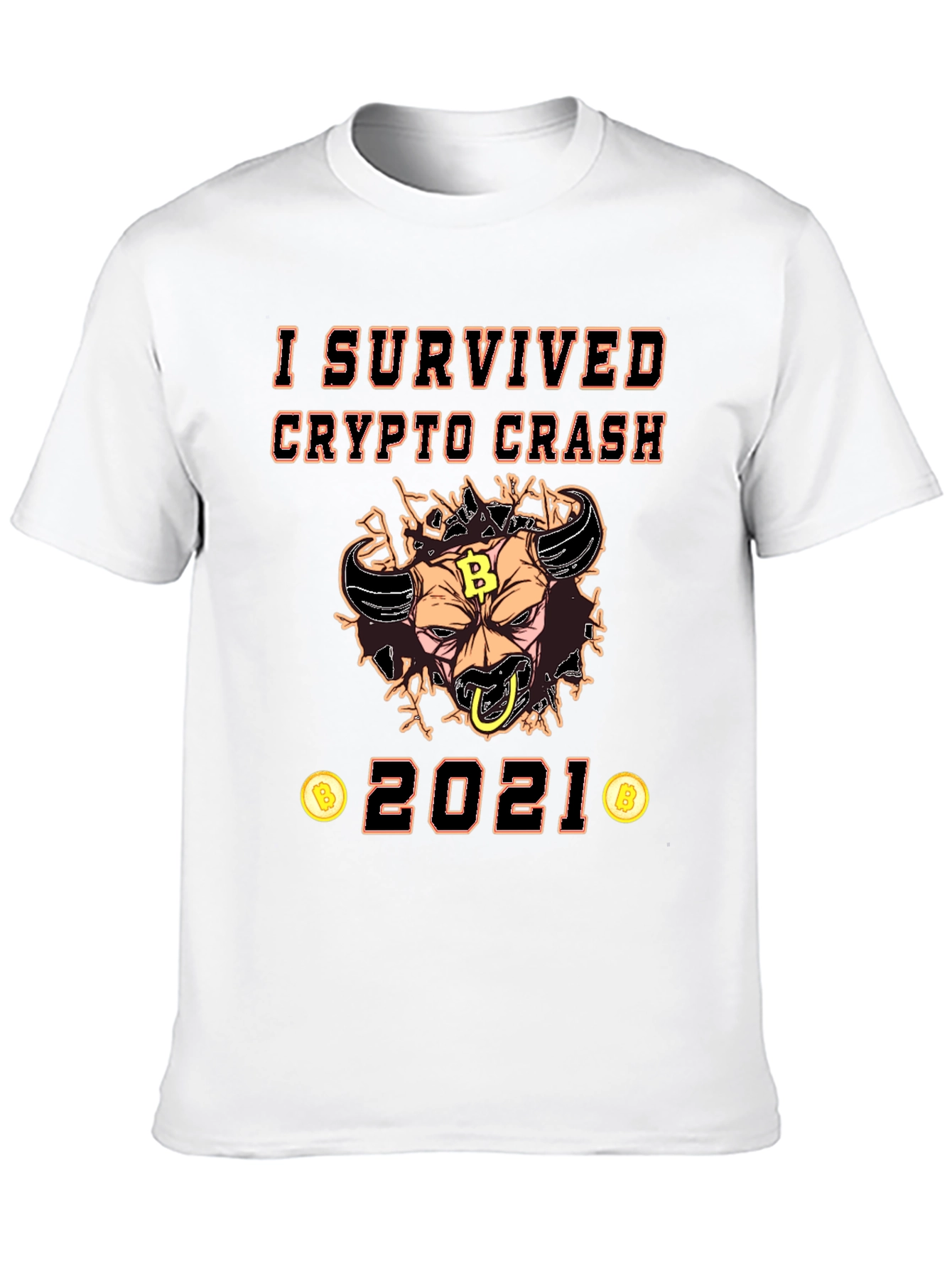 I Survived Crypto Crash 2021 T-Shirt