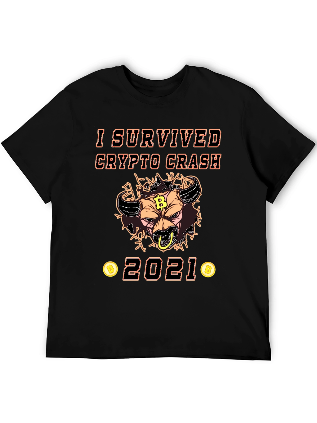 I Survived Crypto Crash 2021 T-Shirt