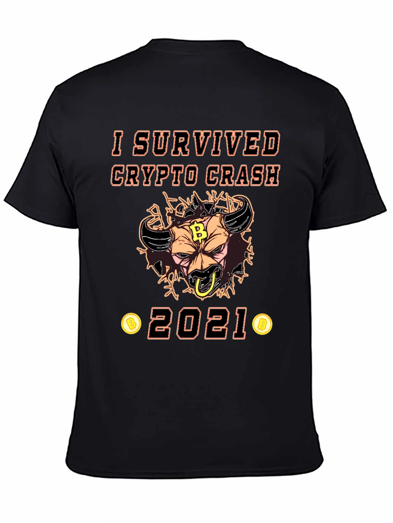 I Survived Crypto Crash 2021 T-Shirt