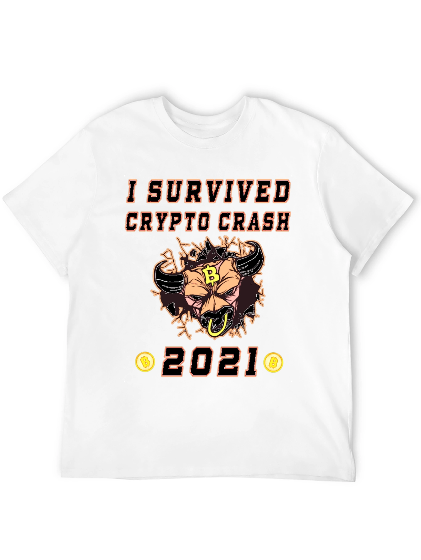 I Survived Crypto Crash 2021 T-Shirt