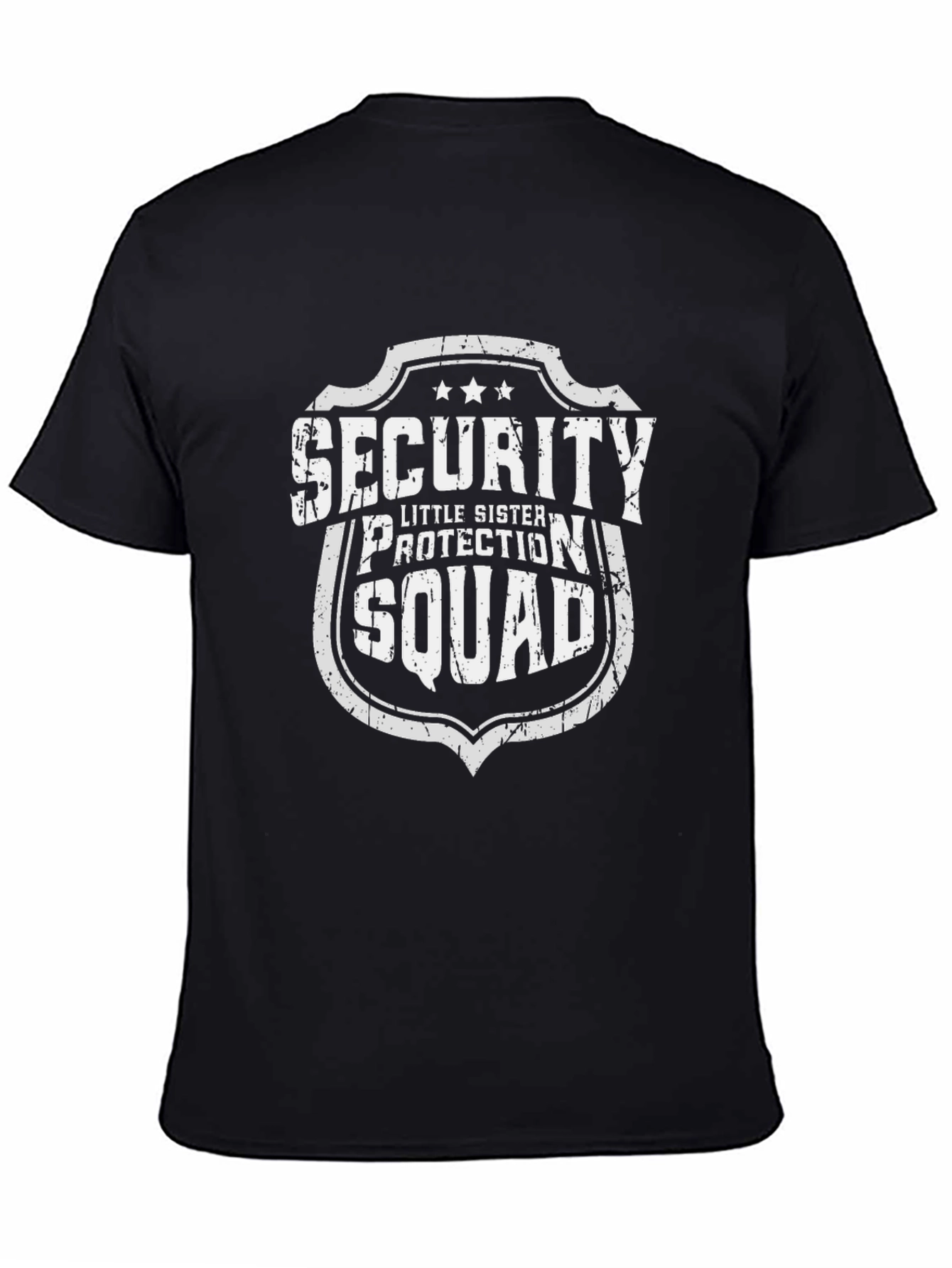 Security Little Sister Protection Squad T-Shirt