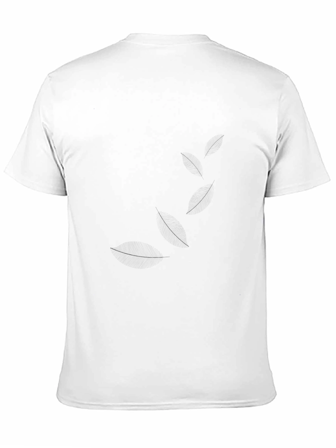 Classic Solid Black Crew Neck T-Shirt