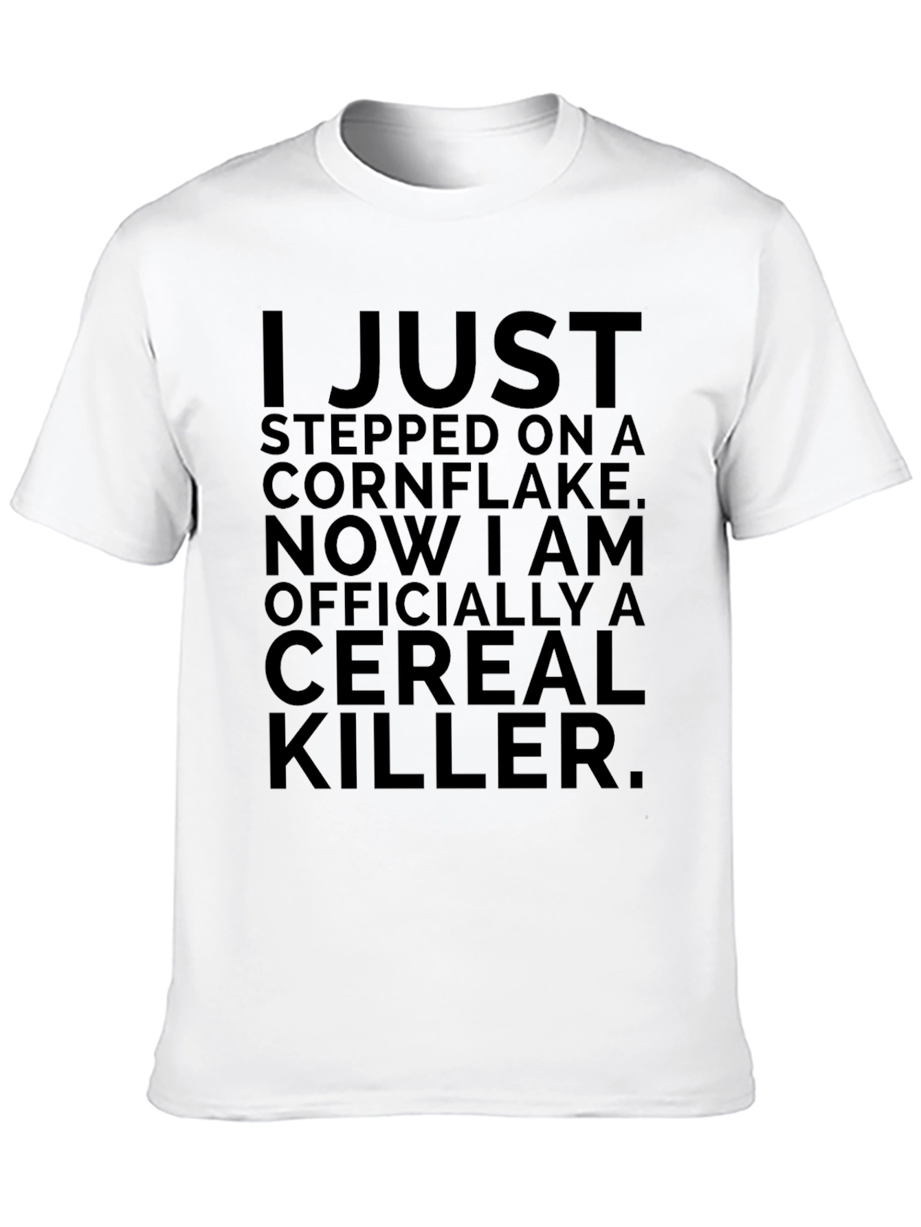 Cereal Killer Graphic Tee - Funny Novelty T-Shirt