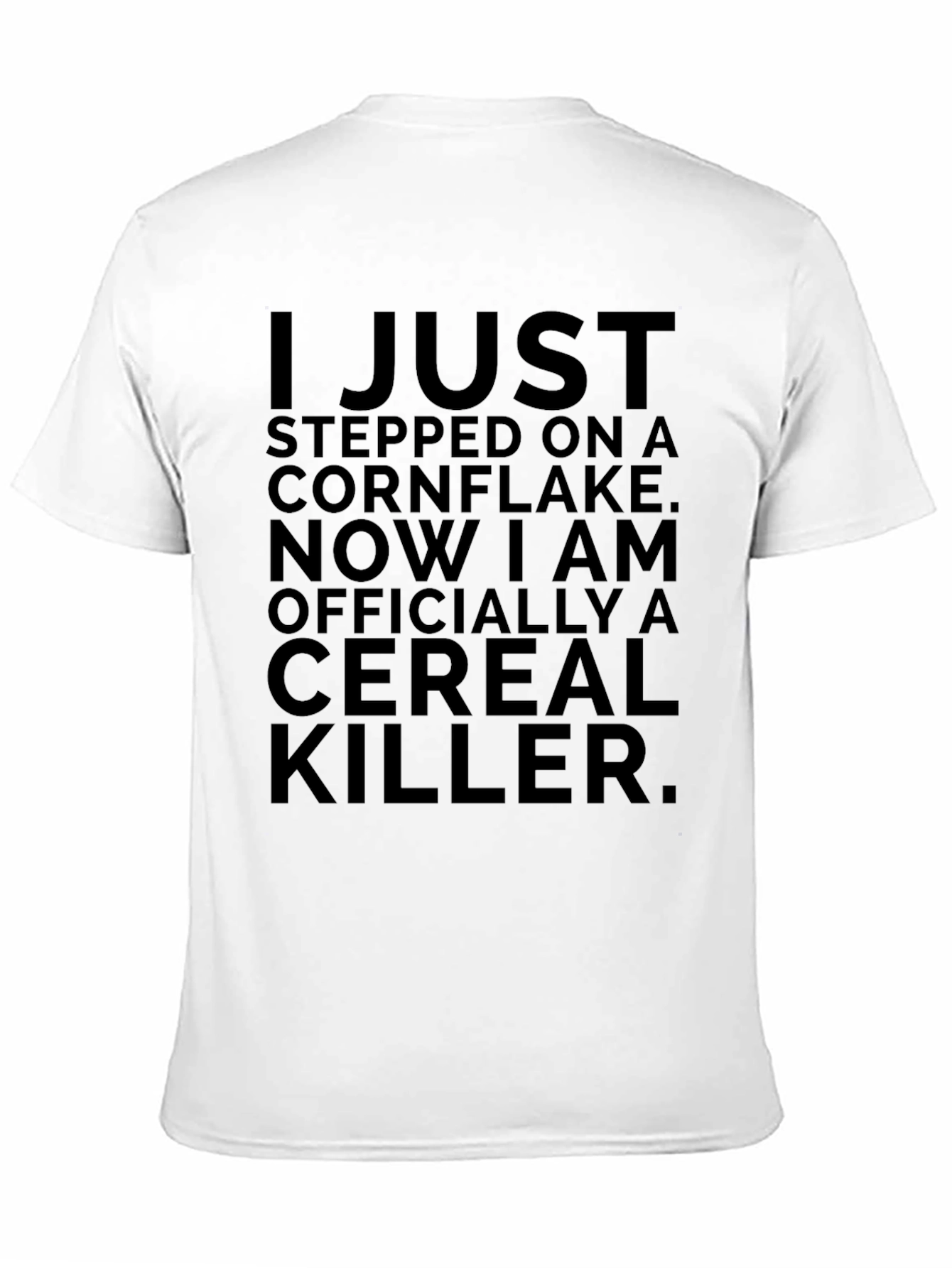 Cereal Killer Graphic Tee - Funny Novelty T-Shirt
