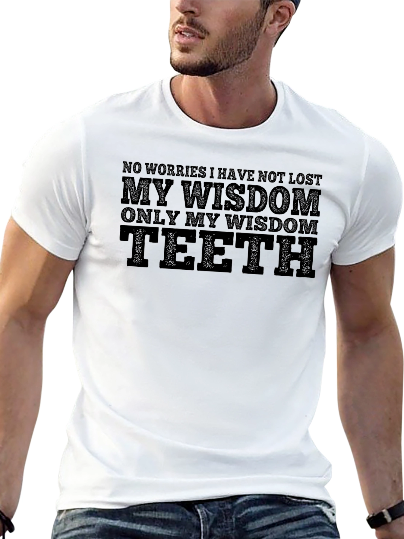 Wisdom Teeth Funny Graphic T-Shirt
