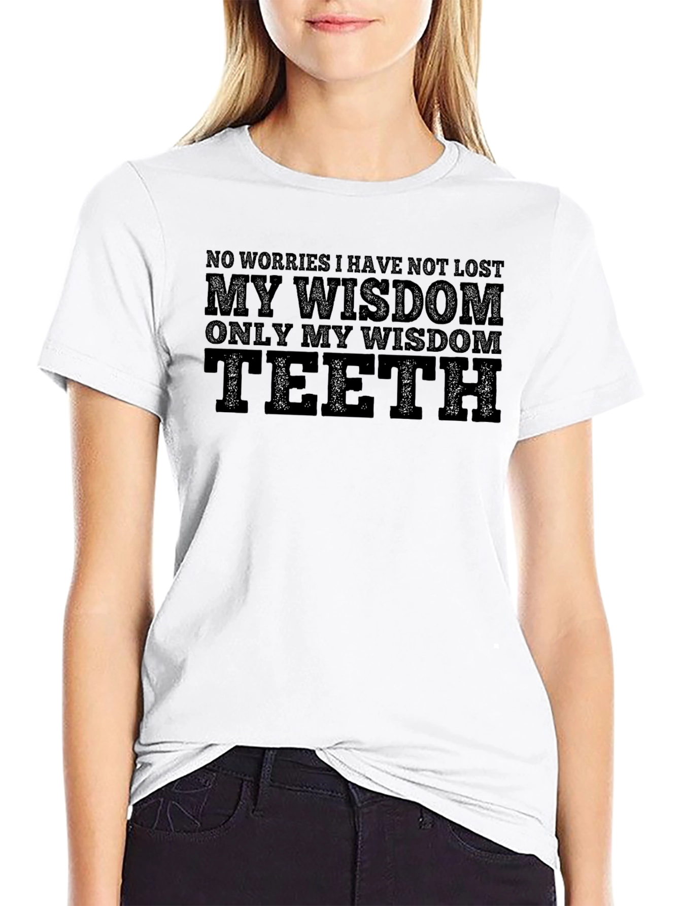 Wisdom Teeth Funny Graphic T-Shirt