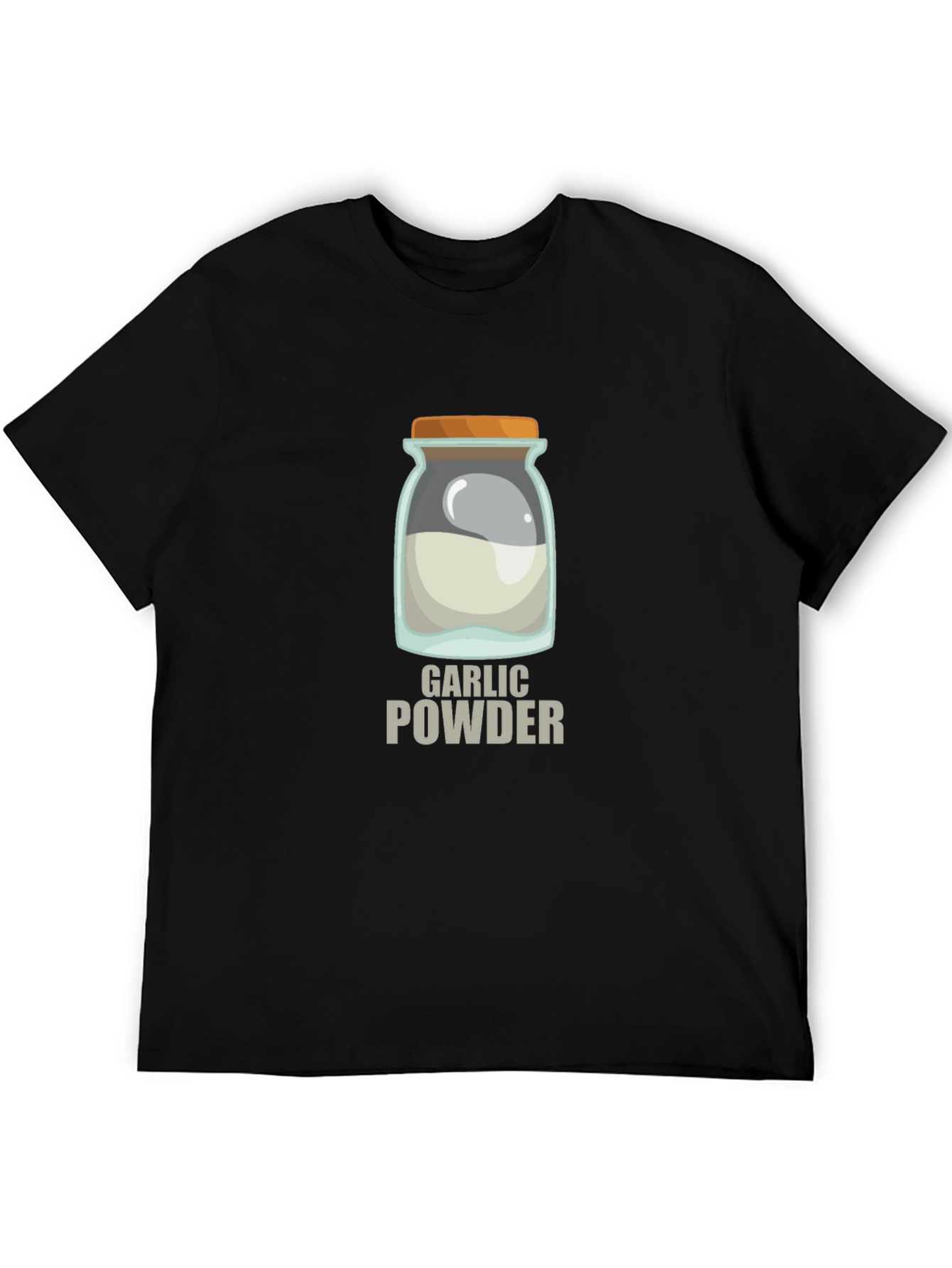 Garlic Powder Graphic T-Shirt - Novelty Foodie Tee
