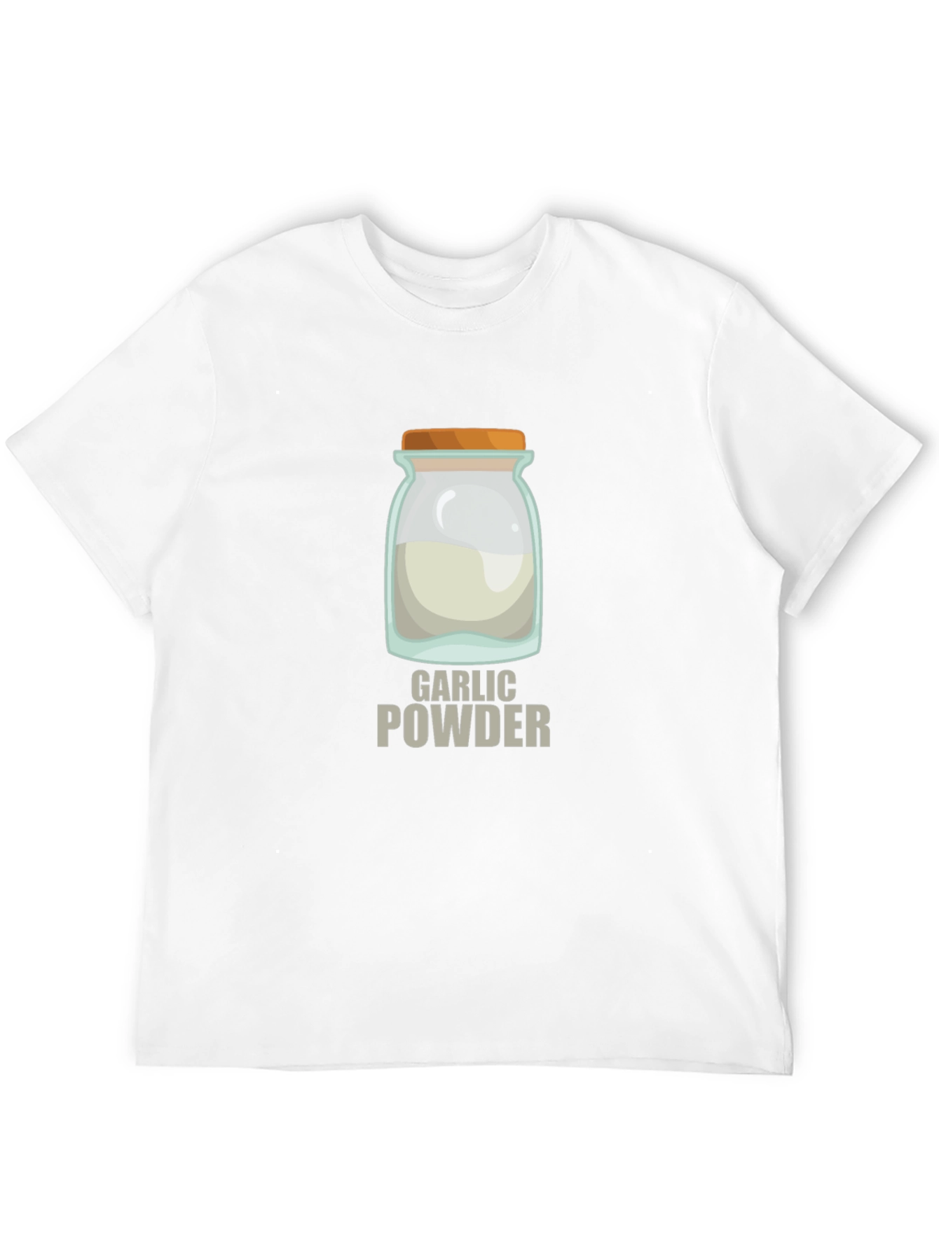Garlic Powder Graphic T-Shirt - Novelty Foodie Tee