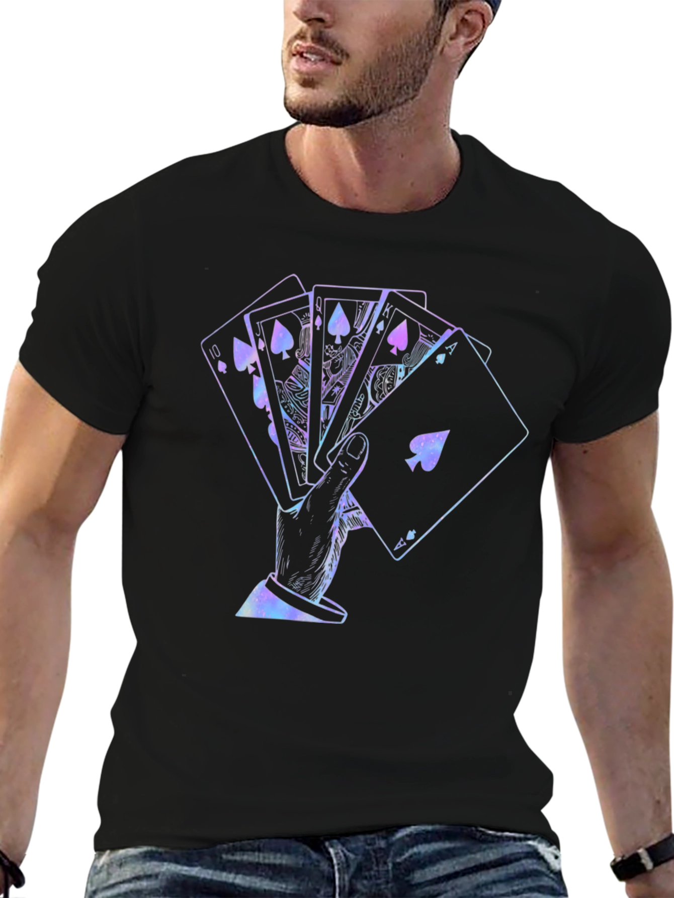Aces Card Magic Graphic T-Shirt