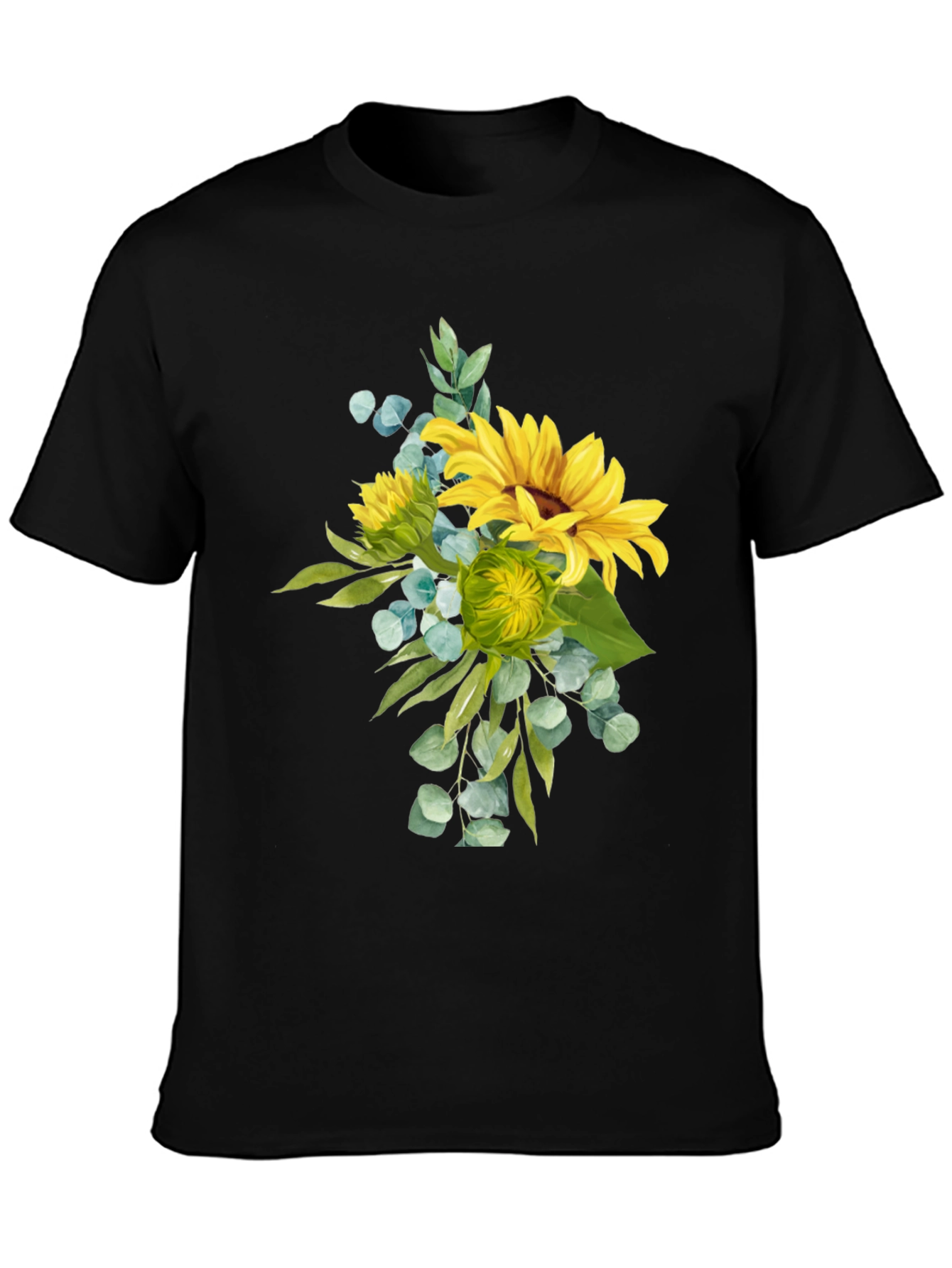 Sunflower Bouquet Graphic T-Shirt