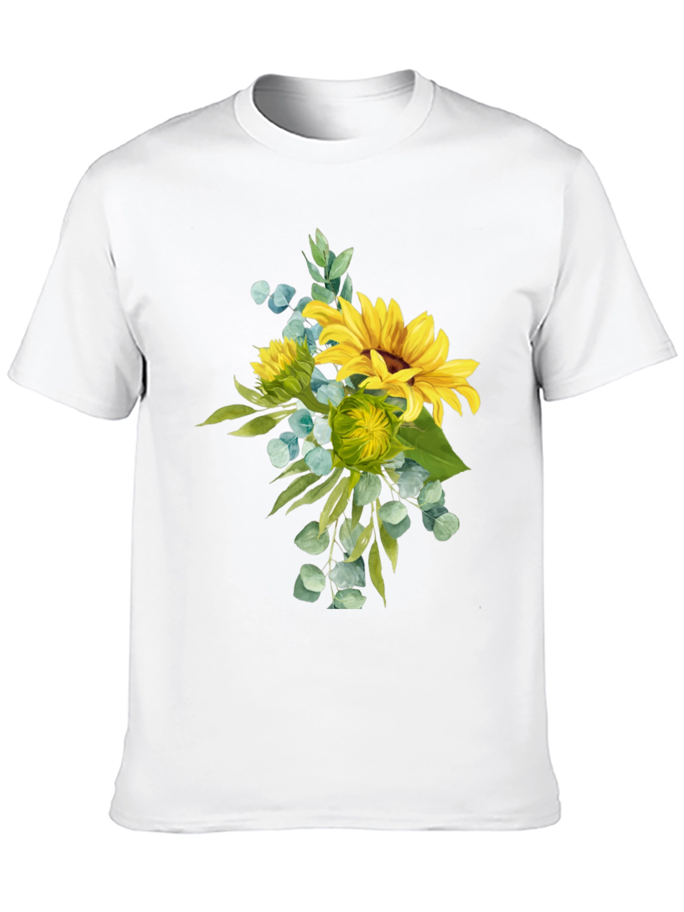Sunflower Bouquet Graphic T-Shirt