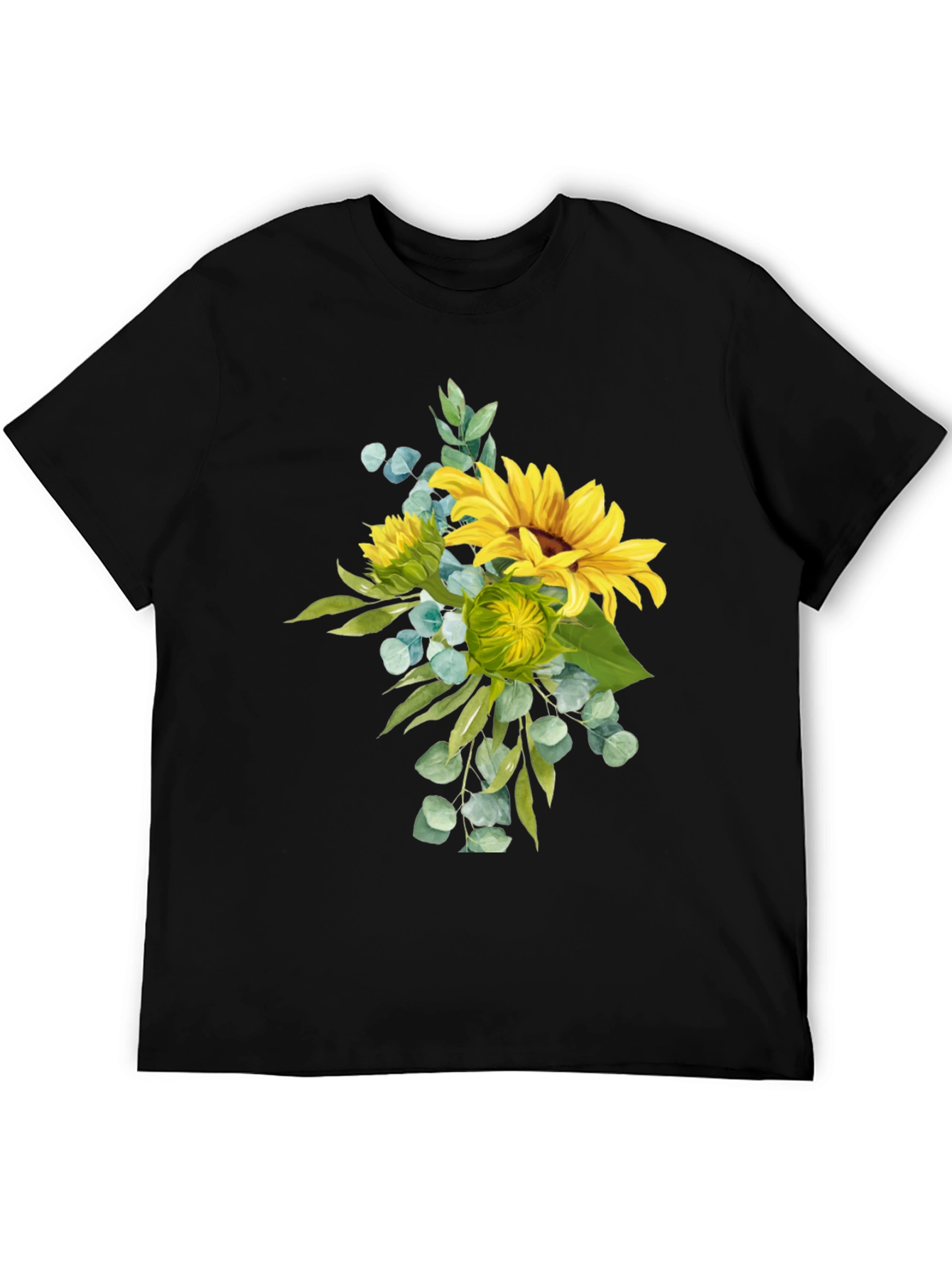Sunflower Bouquet Graphic T-Shirt