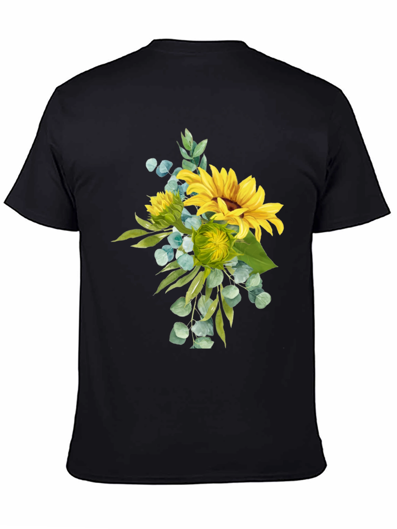Sunflower Bouquet Graphic T-Shirt