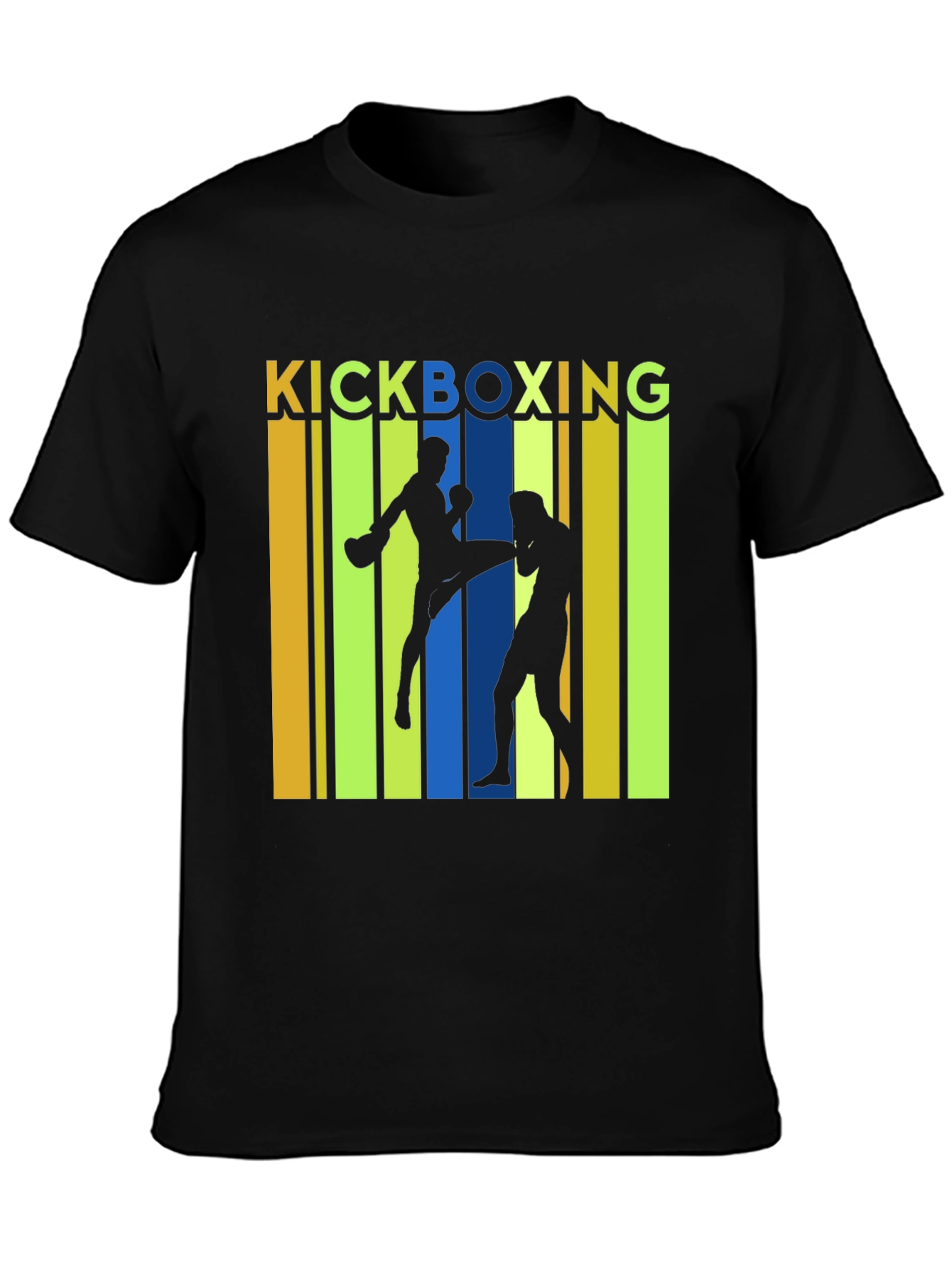 Kickboxing Graphic Tee - Martial Arts Training Shirt