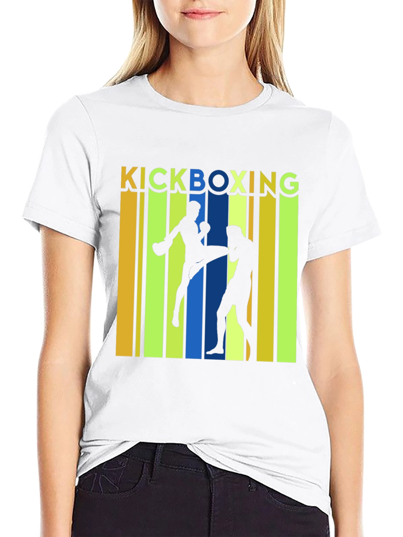 Kickboxing Graphic Tee - Martial Arts Training Shirt