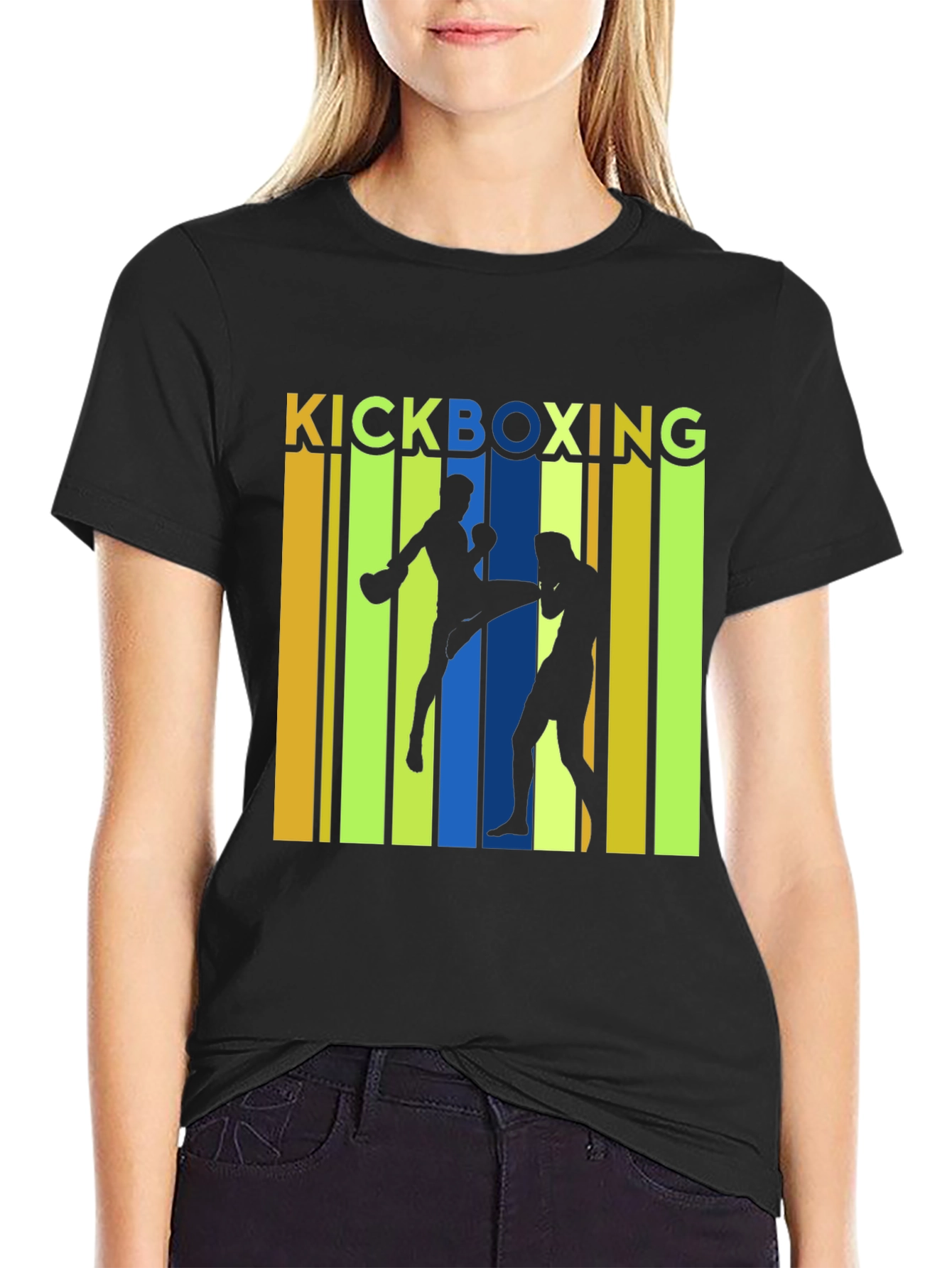 Kickboxing Graphic Tee - Martial Arts Training Shirt