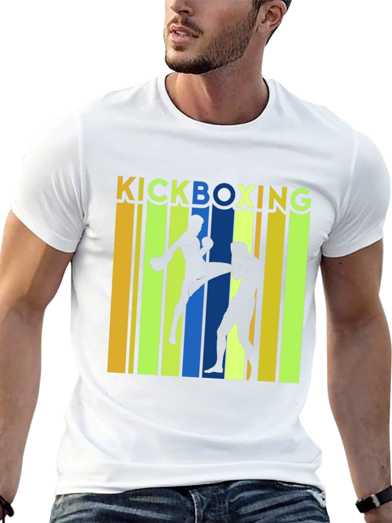 Kickboxing Graphic Tee - Martial Arts Training Shirt