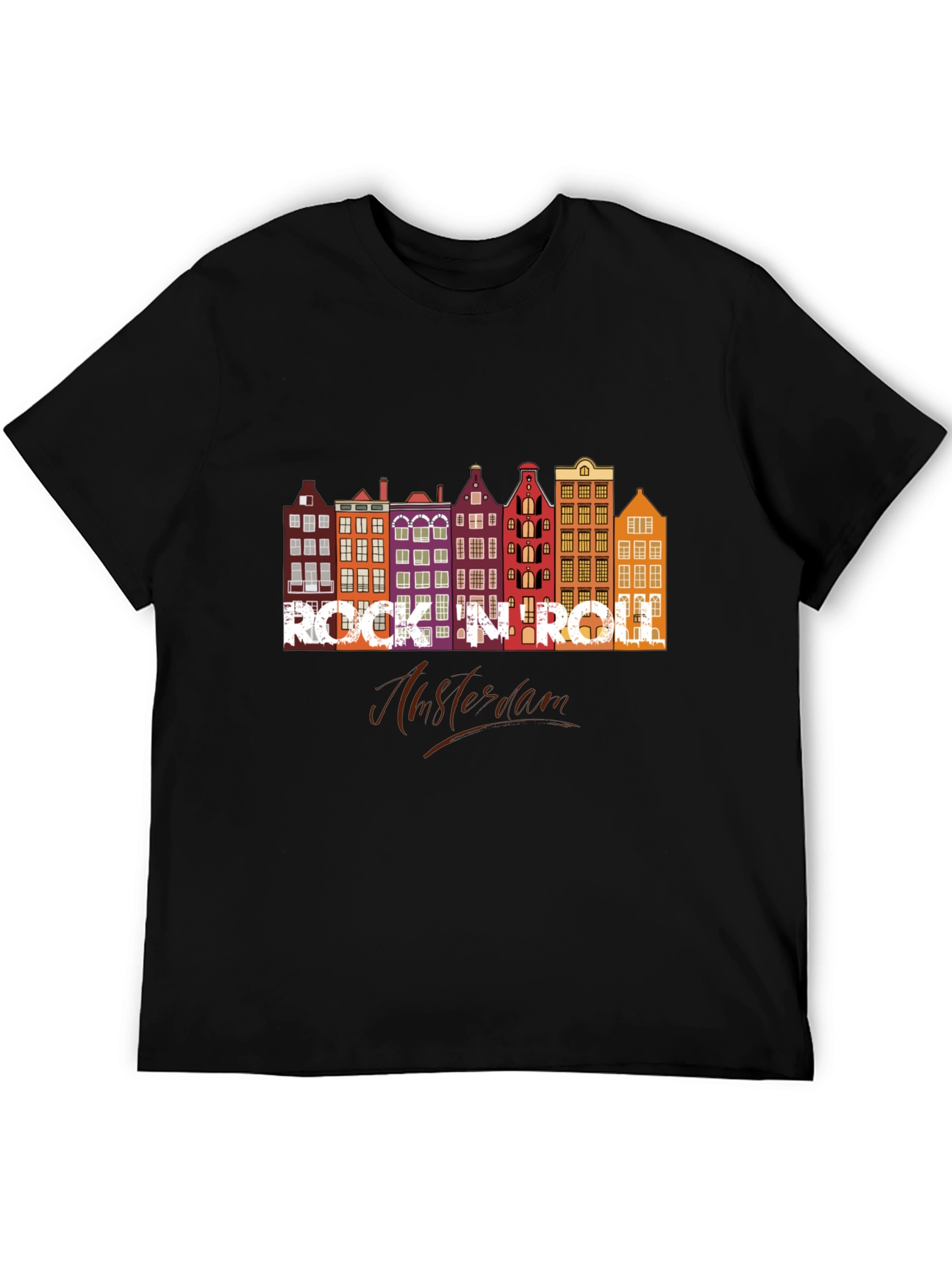 Rock N Roll Amsterdam Graphic T-Shirt