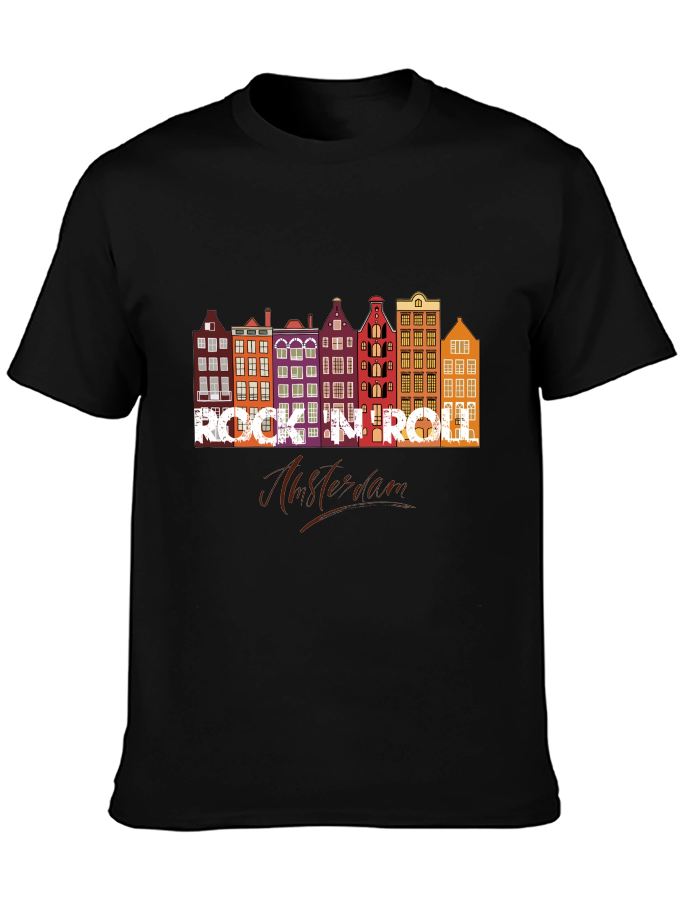 Rock N Roll Amsterdam Graphic T-Shirt