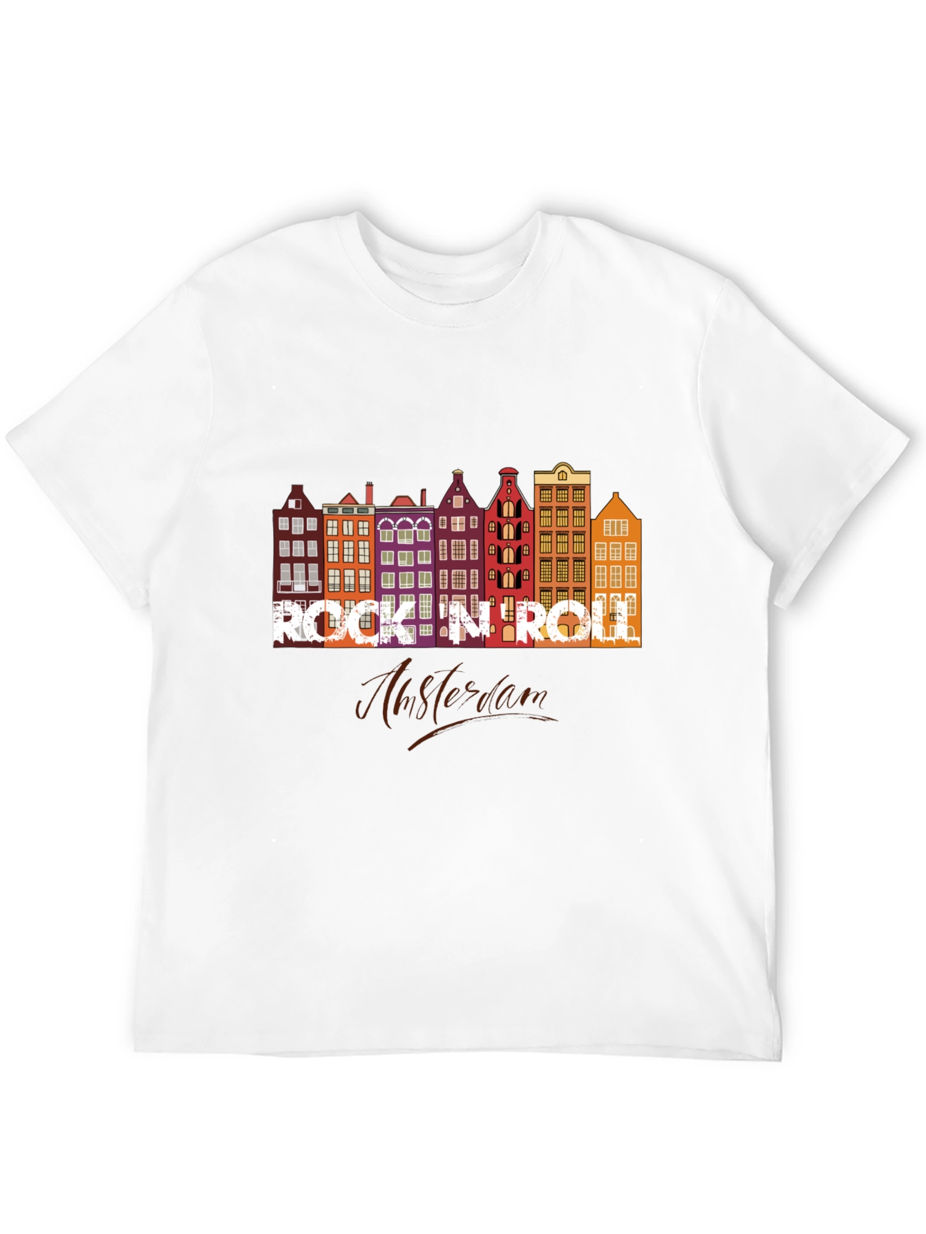 Rock N Roll Amsterdam Graphic T-Shirt