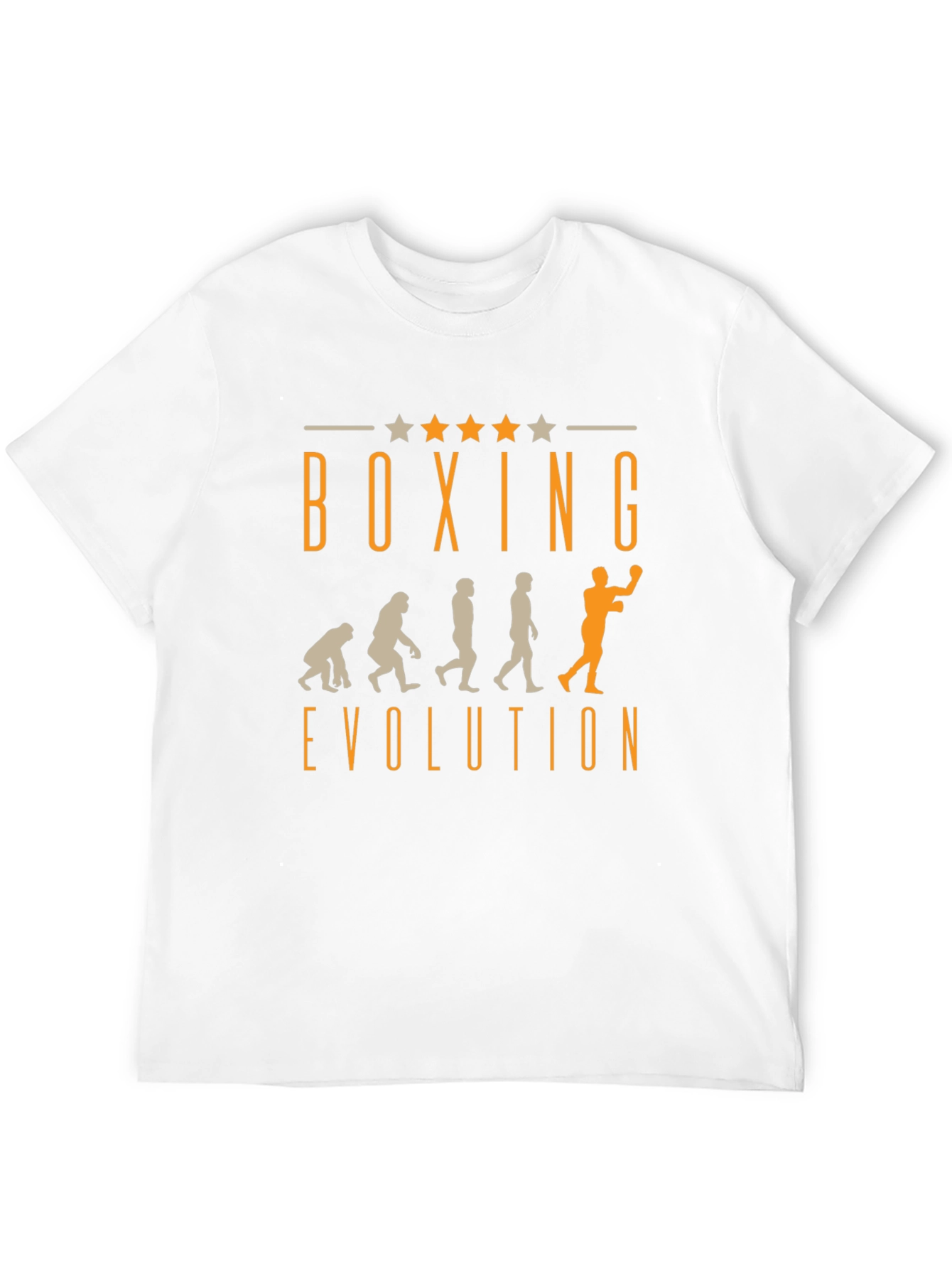 Boxing Evolution Graphic T-Shirt - Mens Black Tee