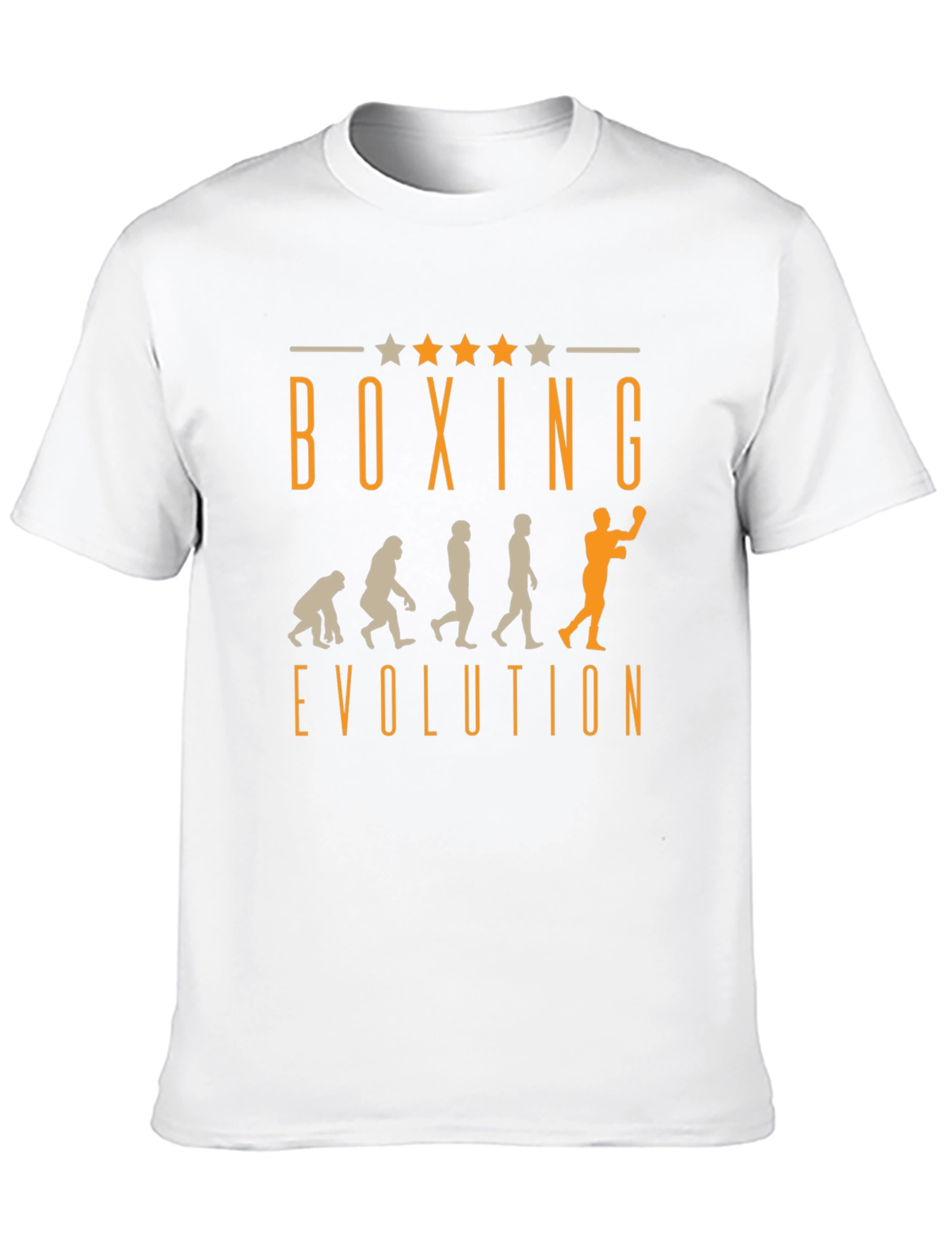 Boxing Evolution Graphic T-Shirt - Mens Black Tee