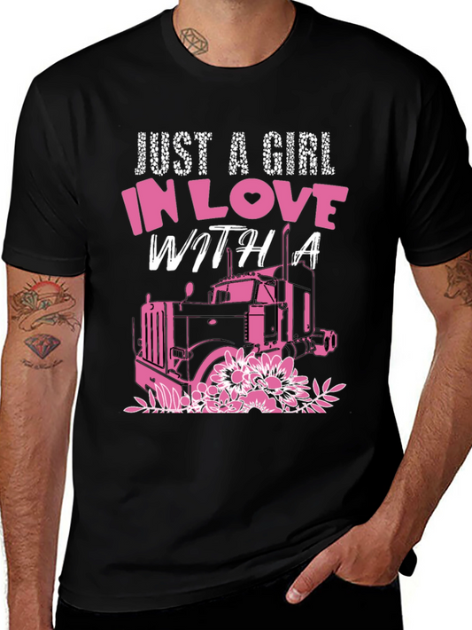 Girl In Love With A Trucker Tee