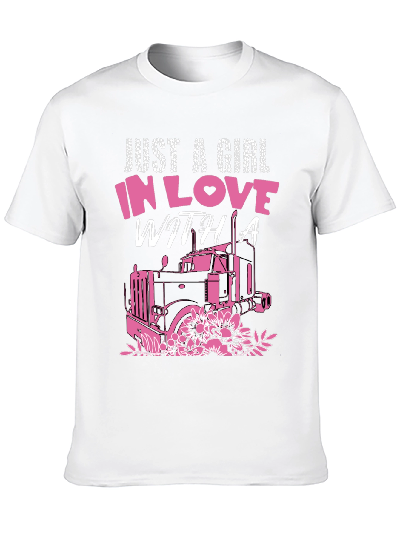 Girl In Love With A Trucker Tee