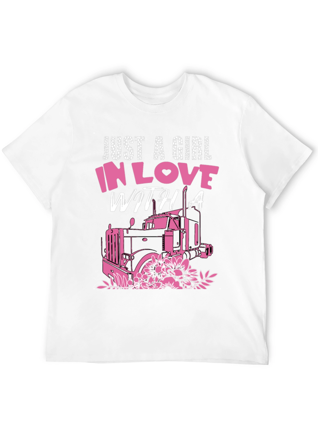 Girl In Love With A Trucker Tee