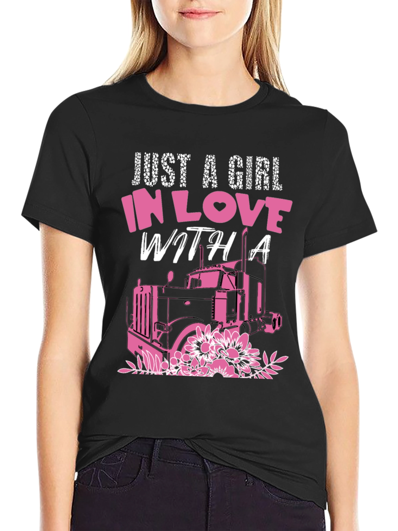 Girl In Love With A Trucker Tee