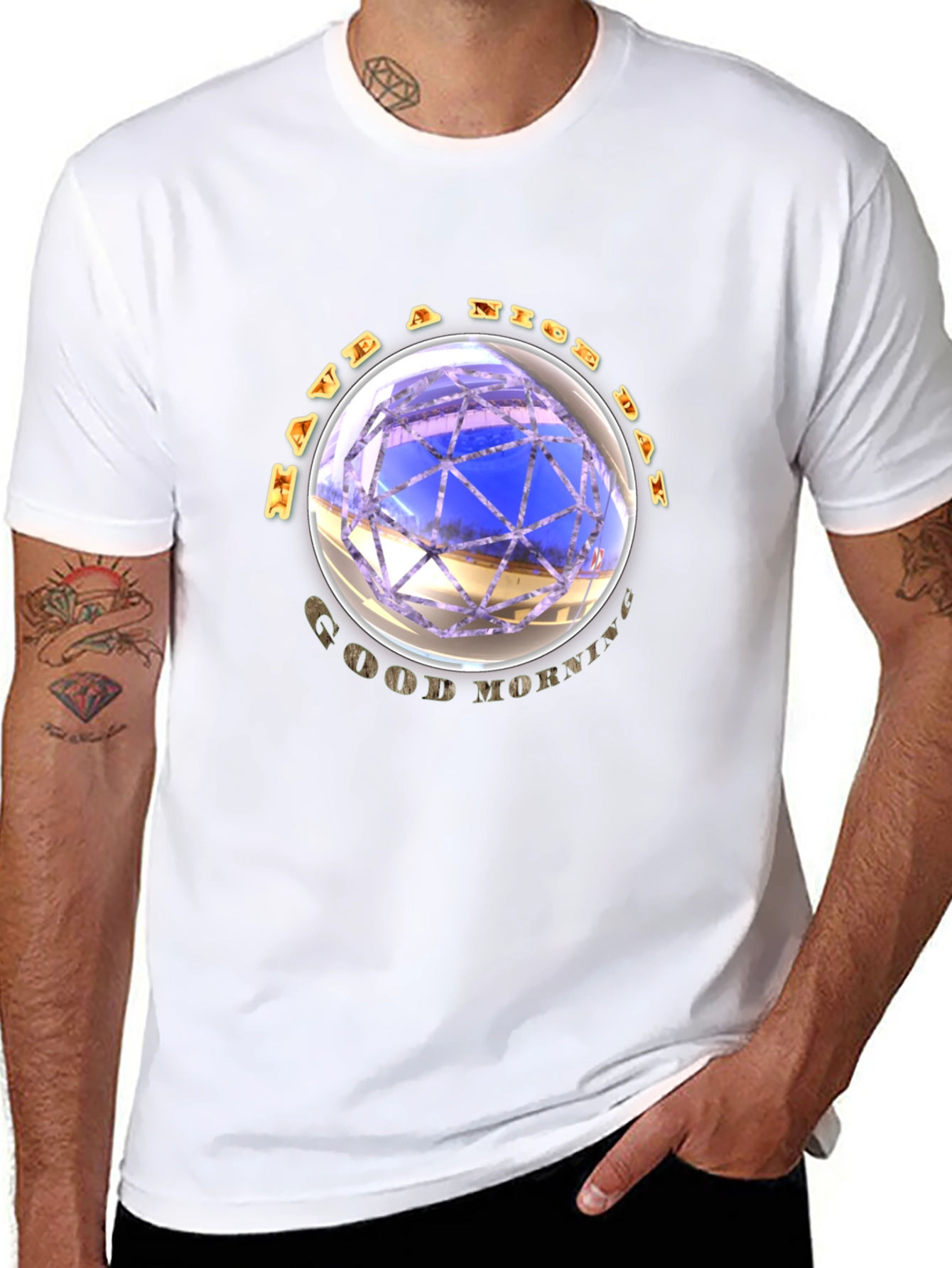 Have a Nice Day Good Morning Graphic Tee