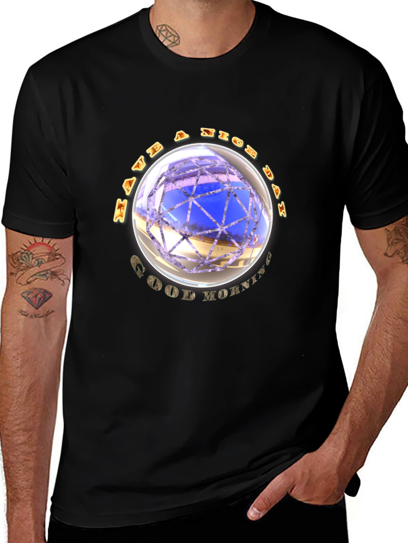 Have a Nice Day Good Morning Graphic Tee