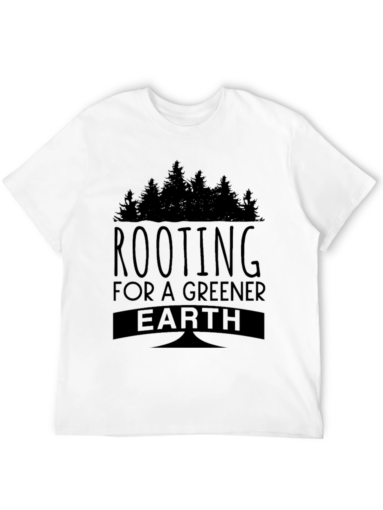 Rooting for a Greener Earth Graphic Tee