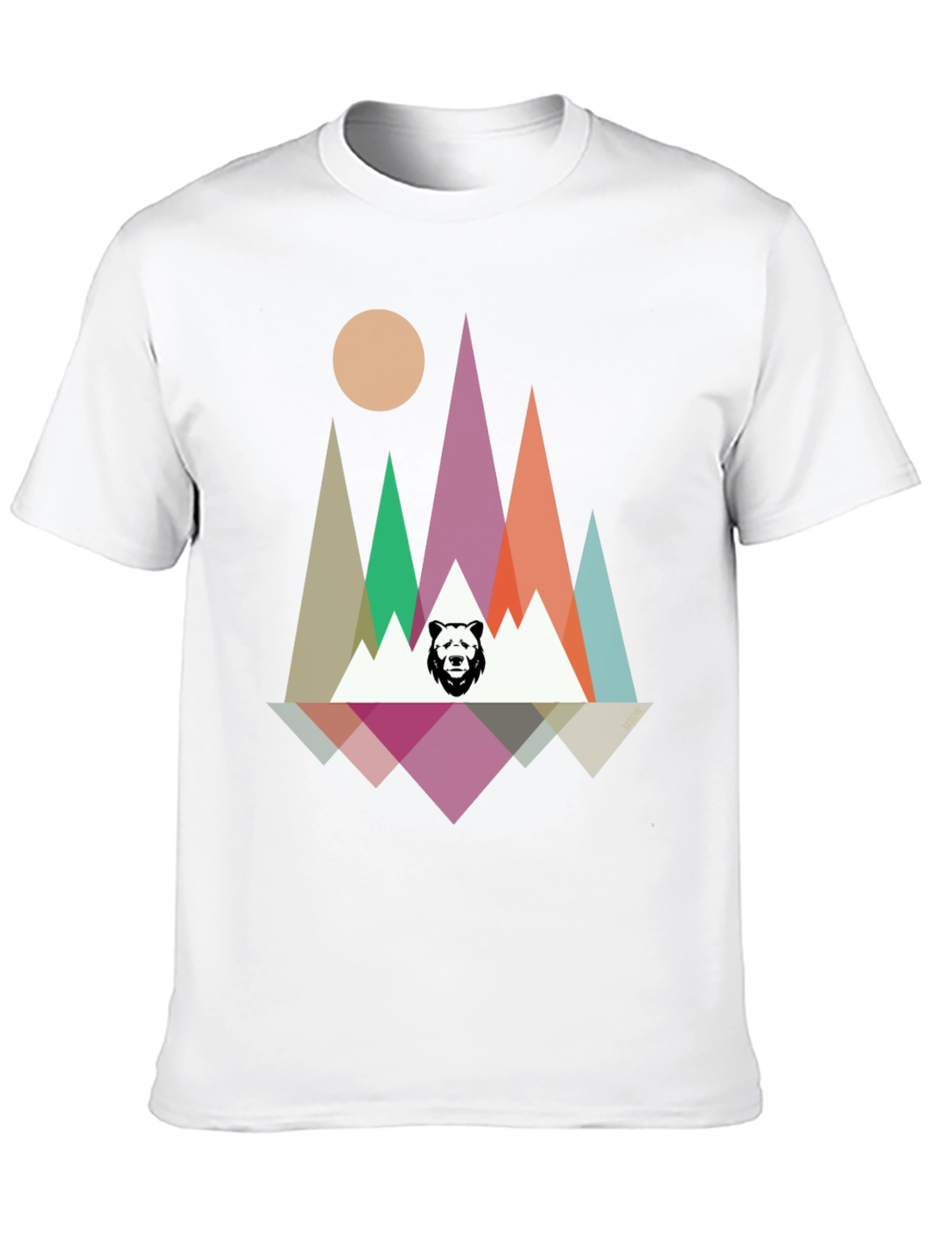 Geometric Bear Mountain T-Shirt