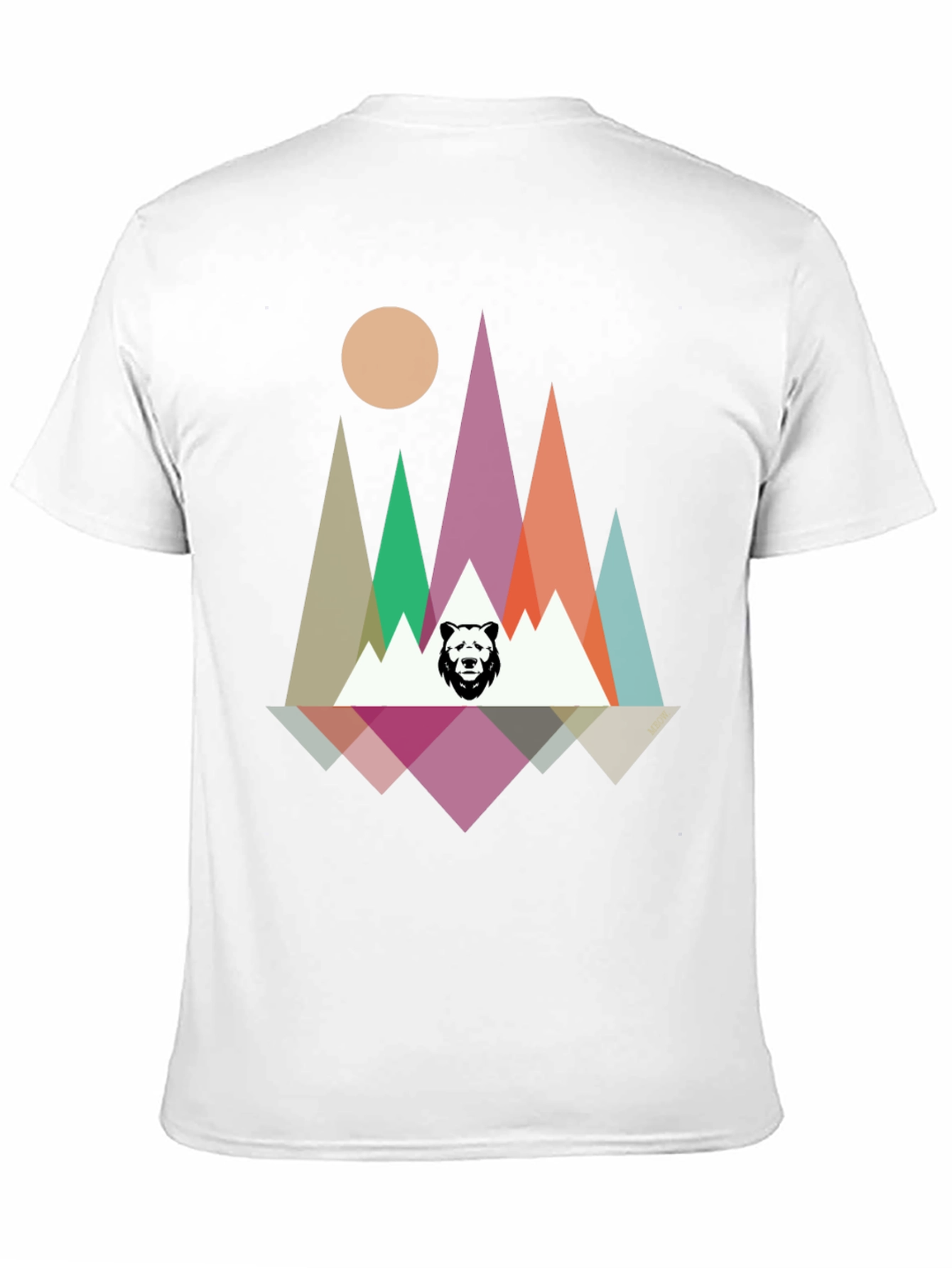 Geometric Bear Mountain T-Shirt