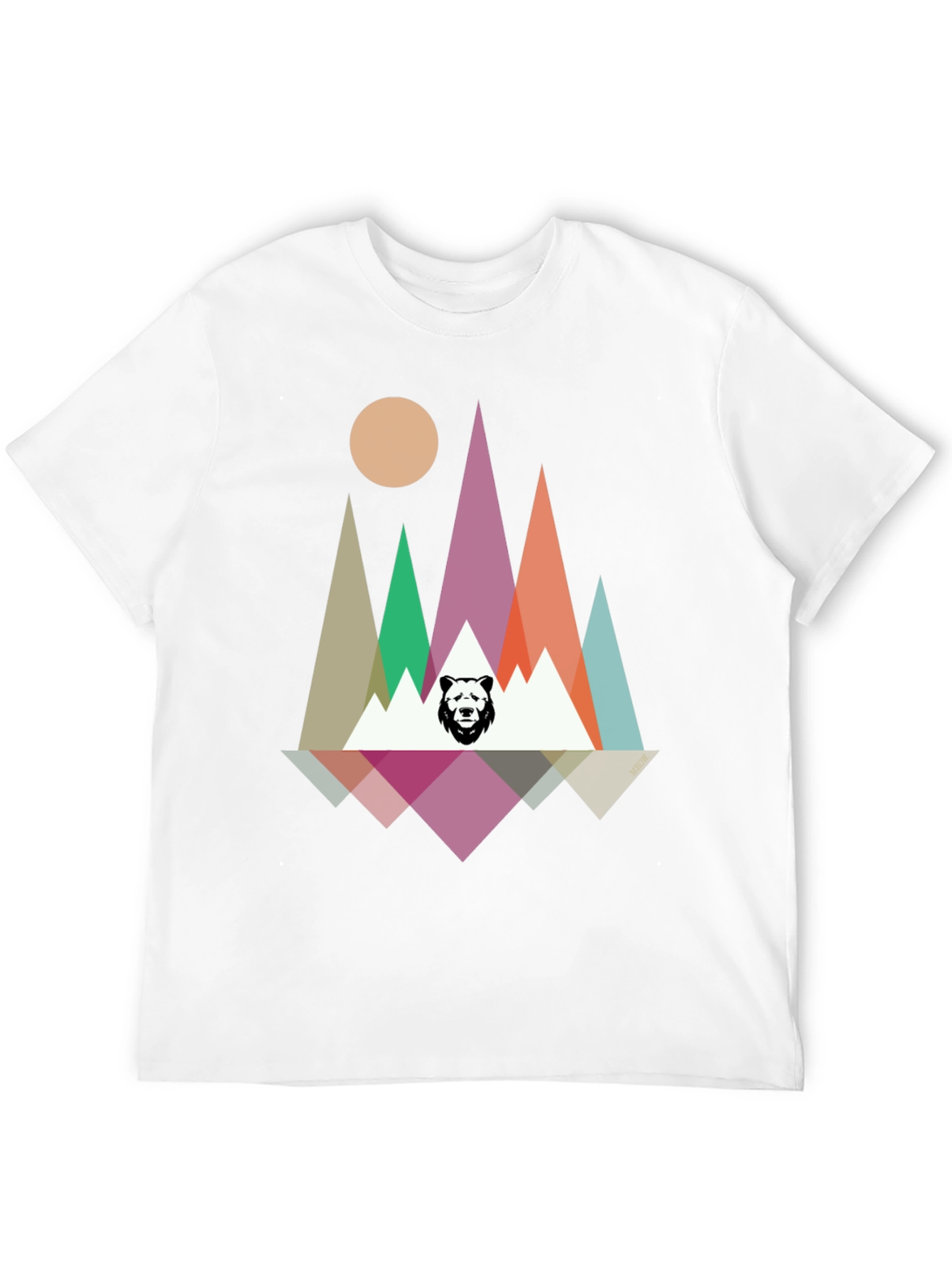 Geometric Bear Mountain T-Shirt