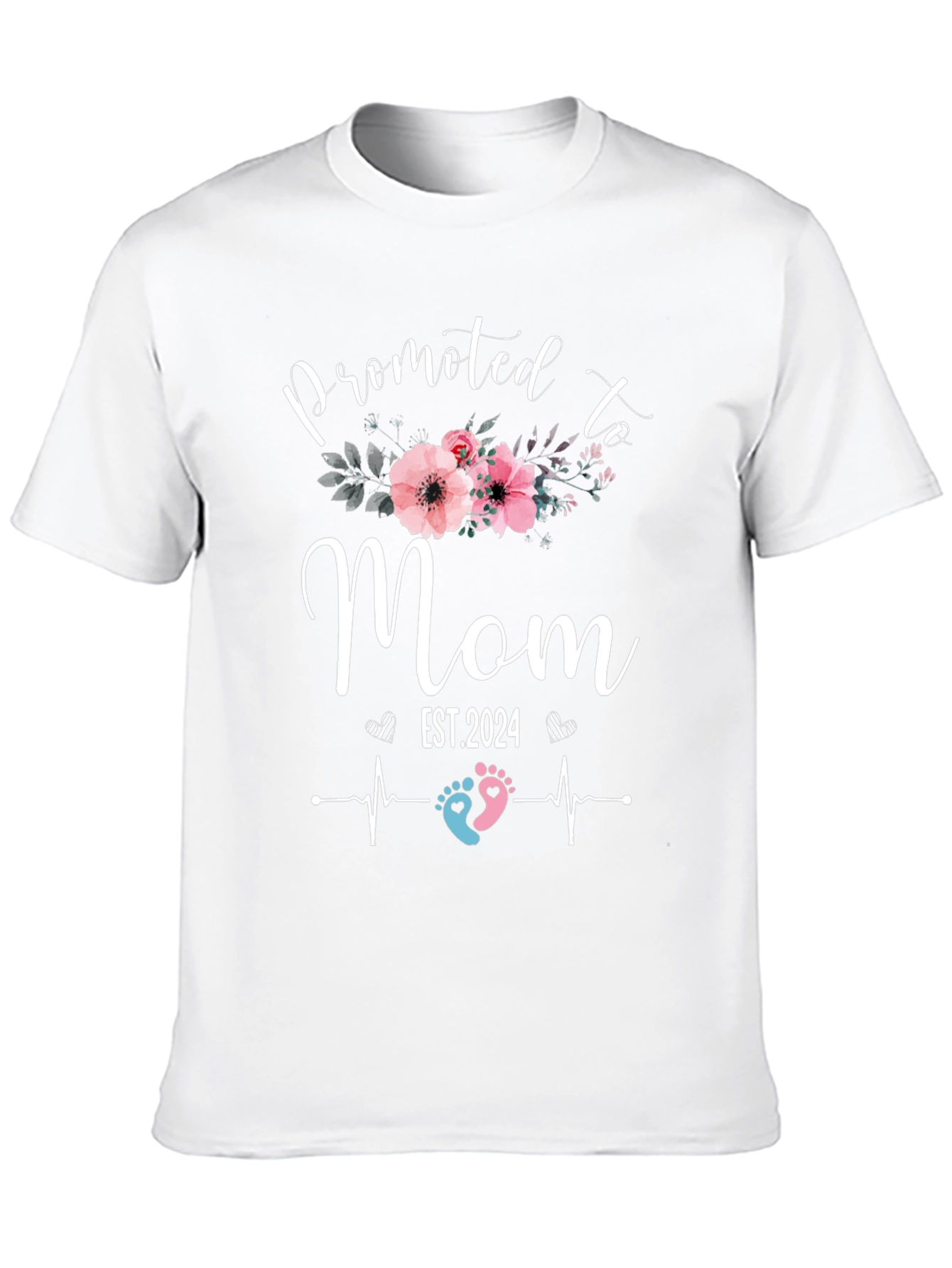 Promoted to Mom 2024 T-Shirt
