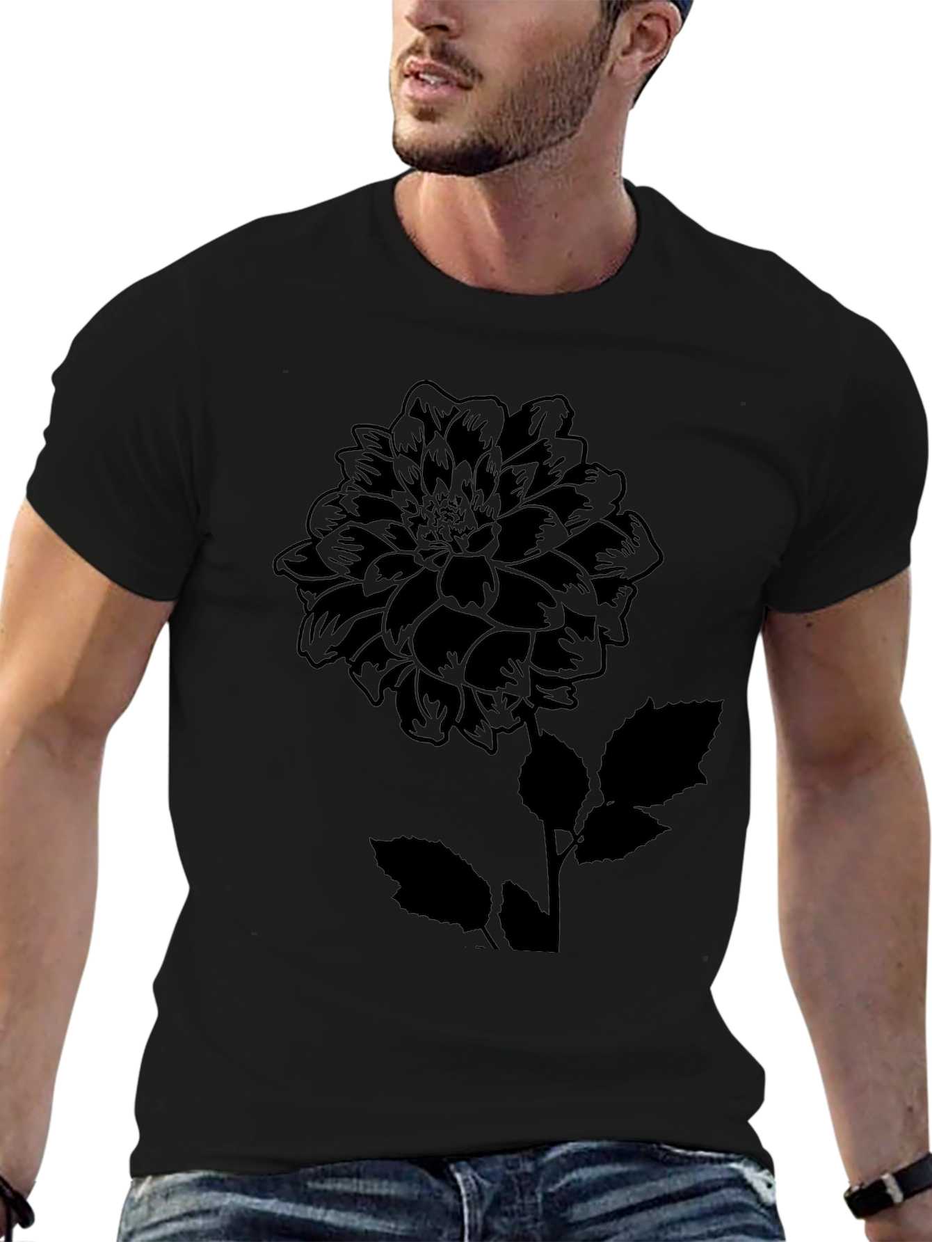 Black Dahlia Graphic T-Shirt