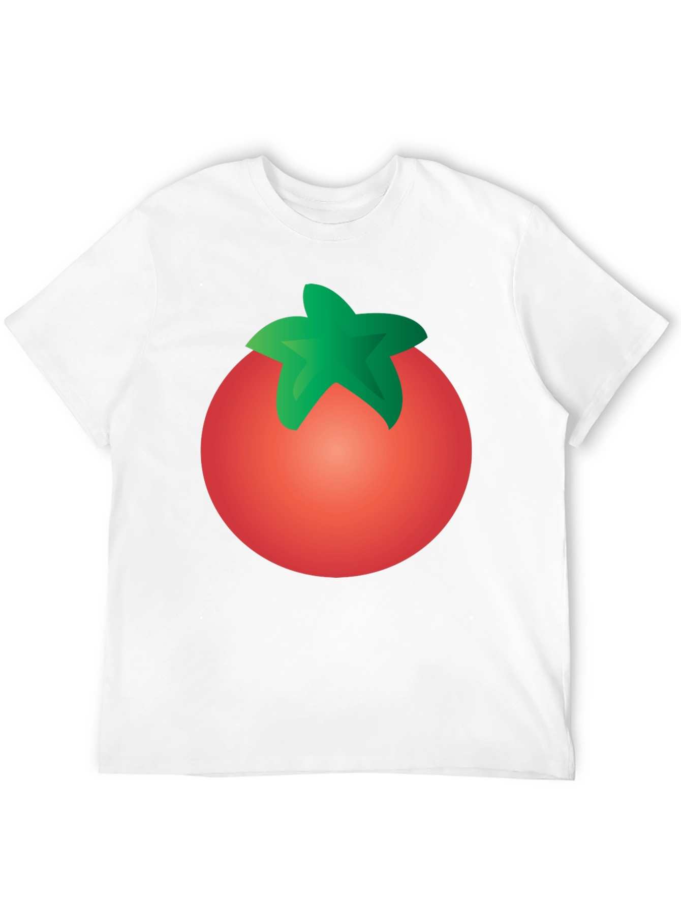 Tomato Graphic Black T-Shirt