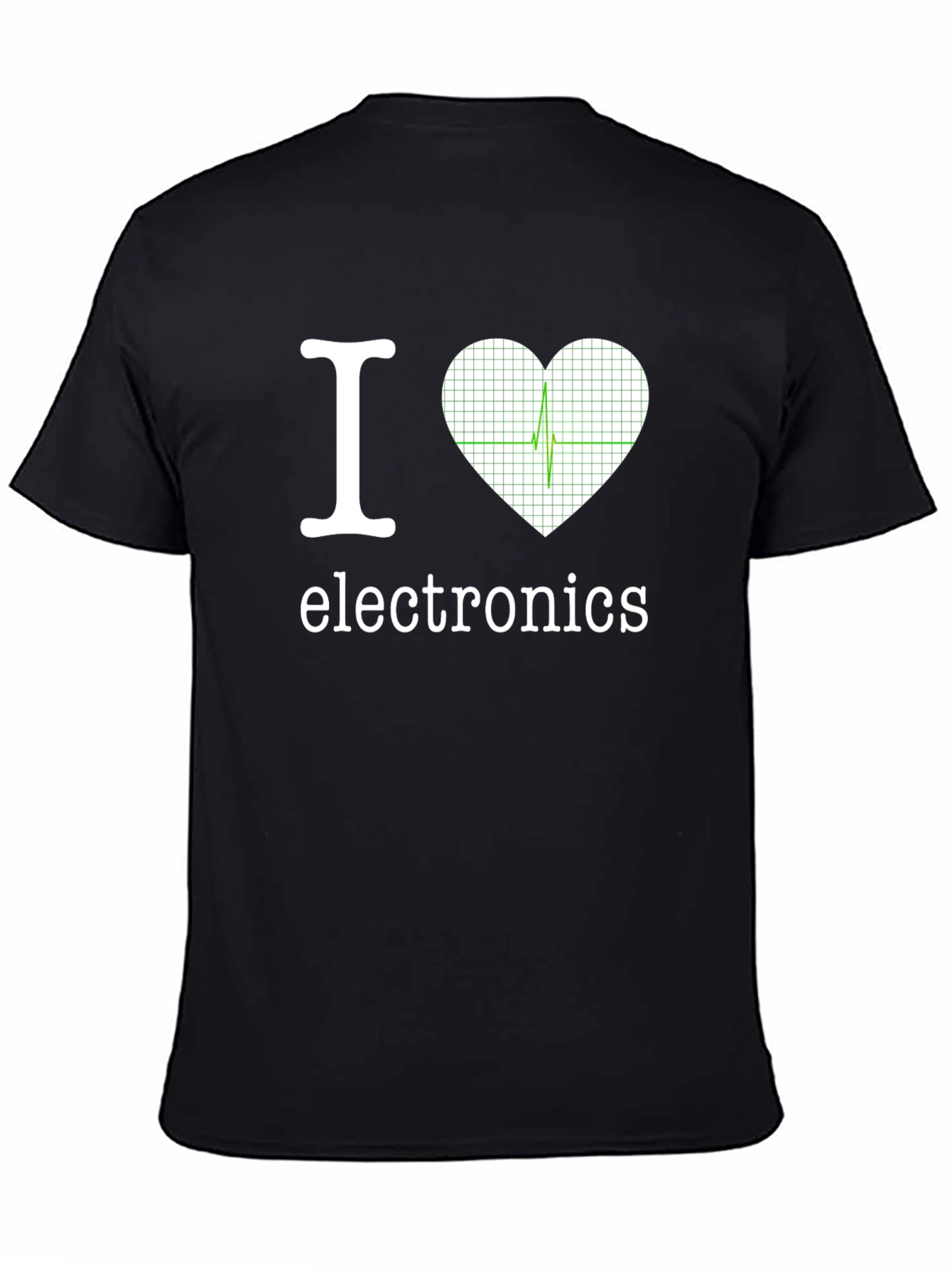 I Heart Electronics T-Shirt - Cool Geek Design