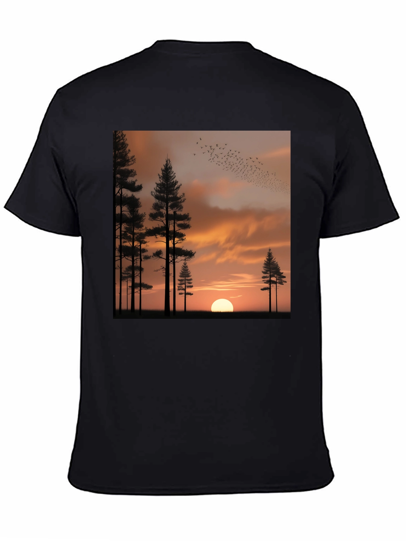 Sunset Forest Graphic Tee