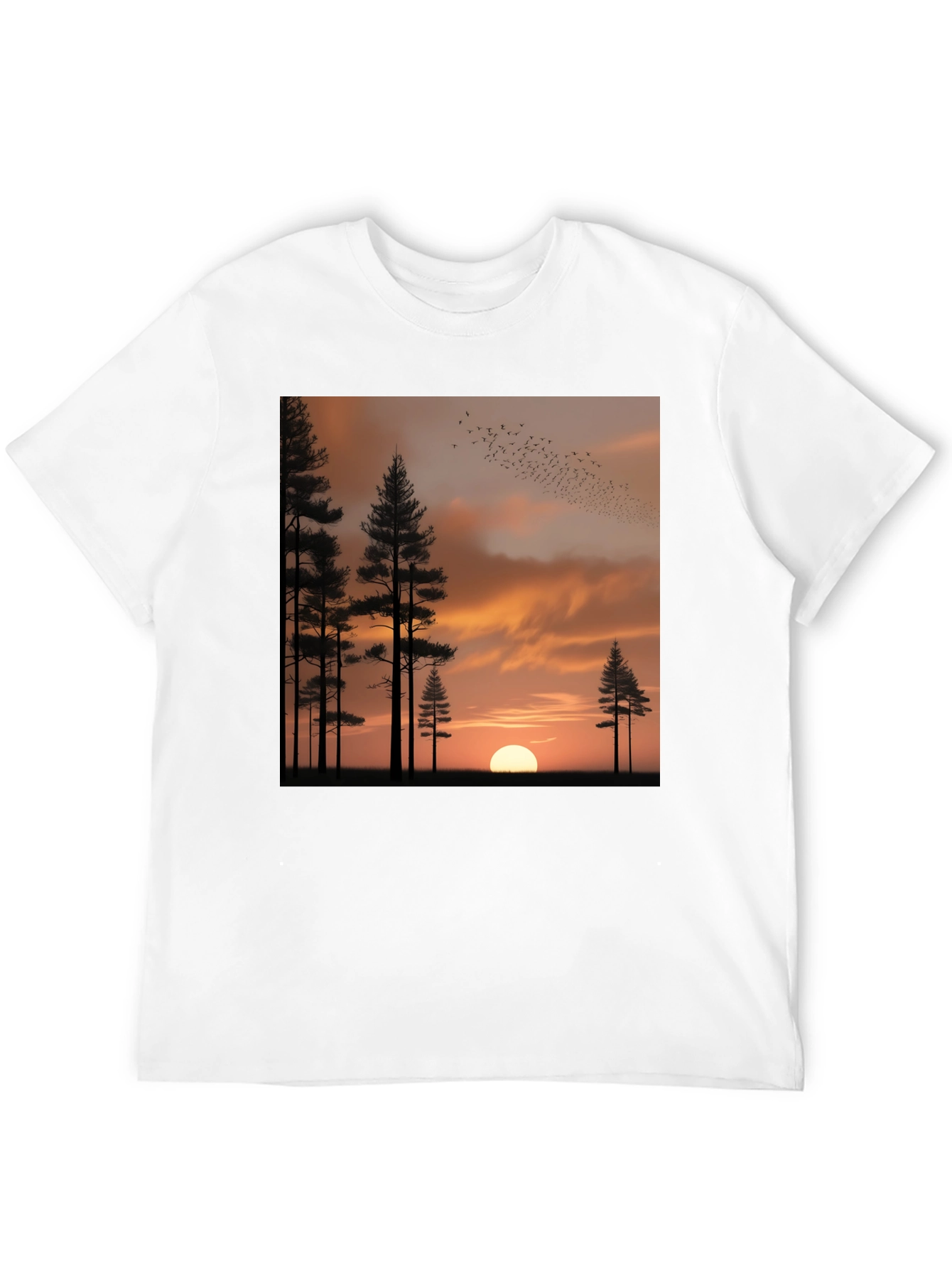 Sunset Forest Graphic Tee