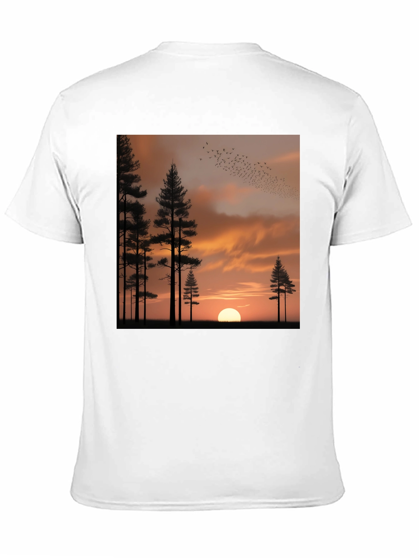 Sunset Forest Graphic Tee