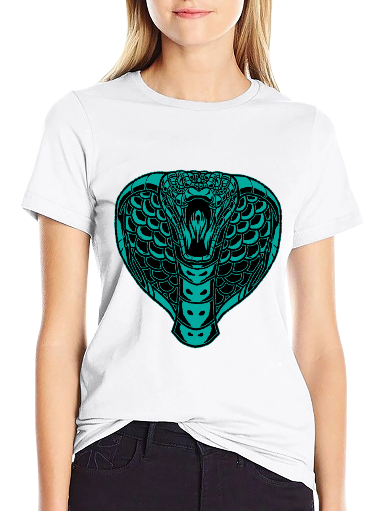 Cobra Graphic T-Shirt - Black