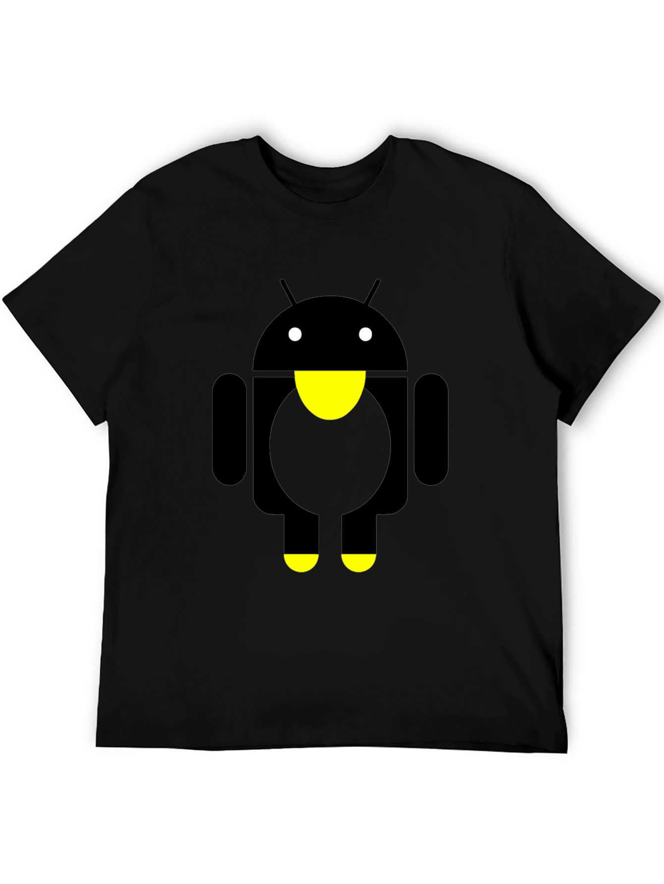 Android Firefly Graphic T-Shirt - Black
