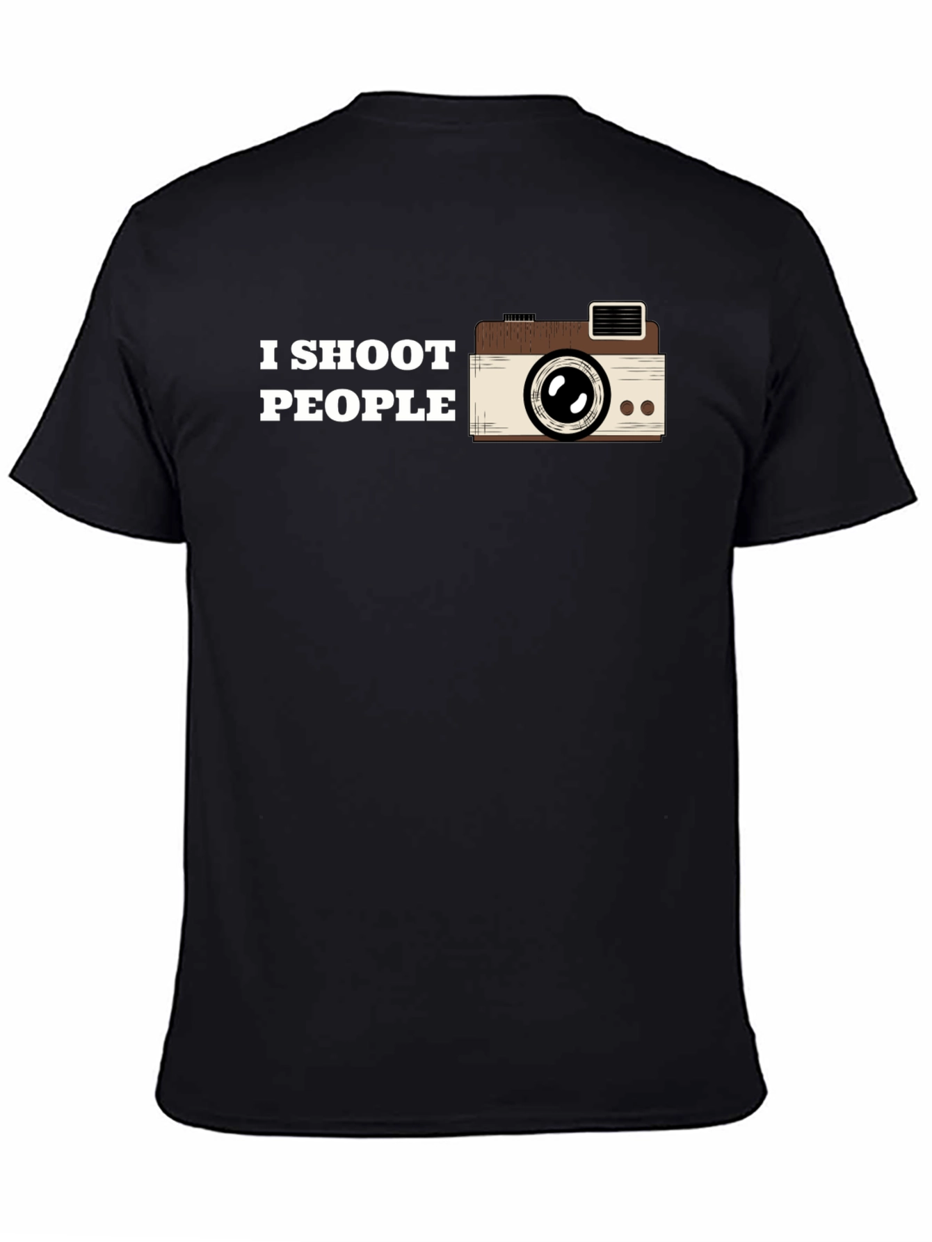 I Shoot People Camera Graphic Tee