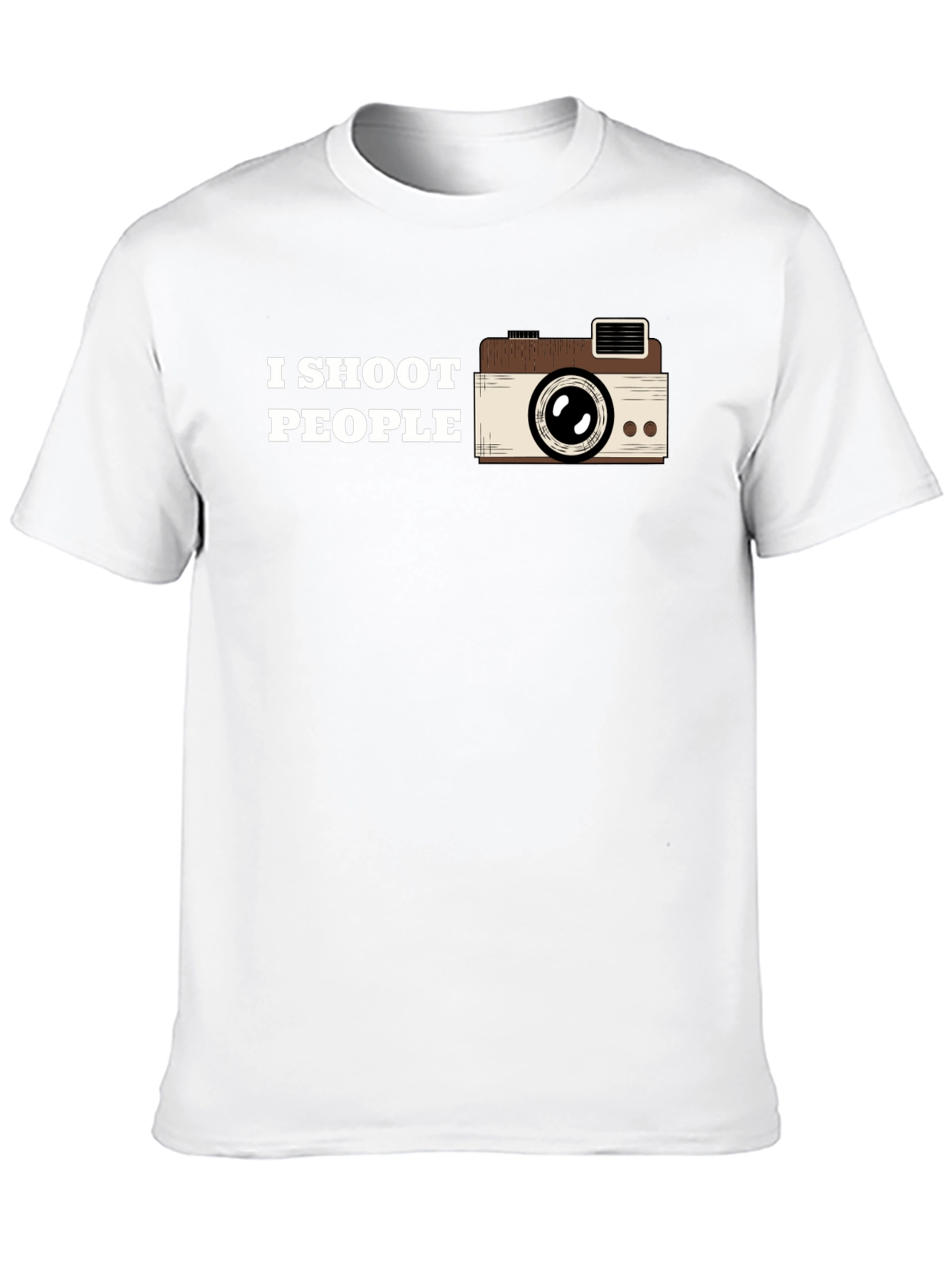 I Shoot People Camera Graphic Tee